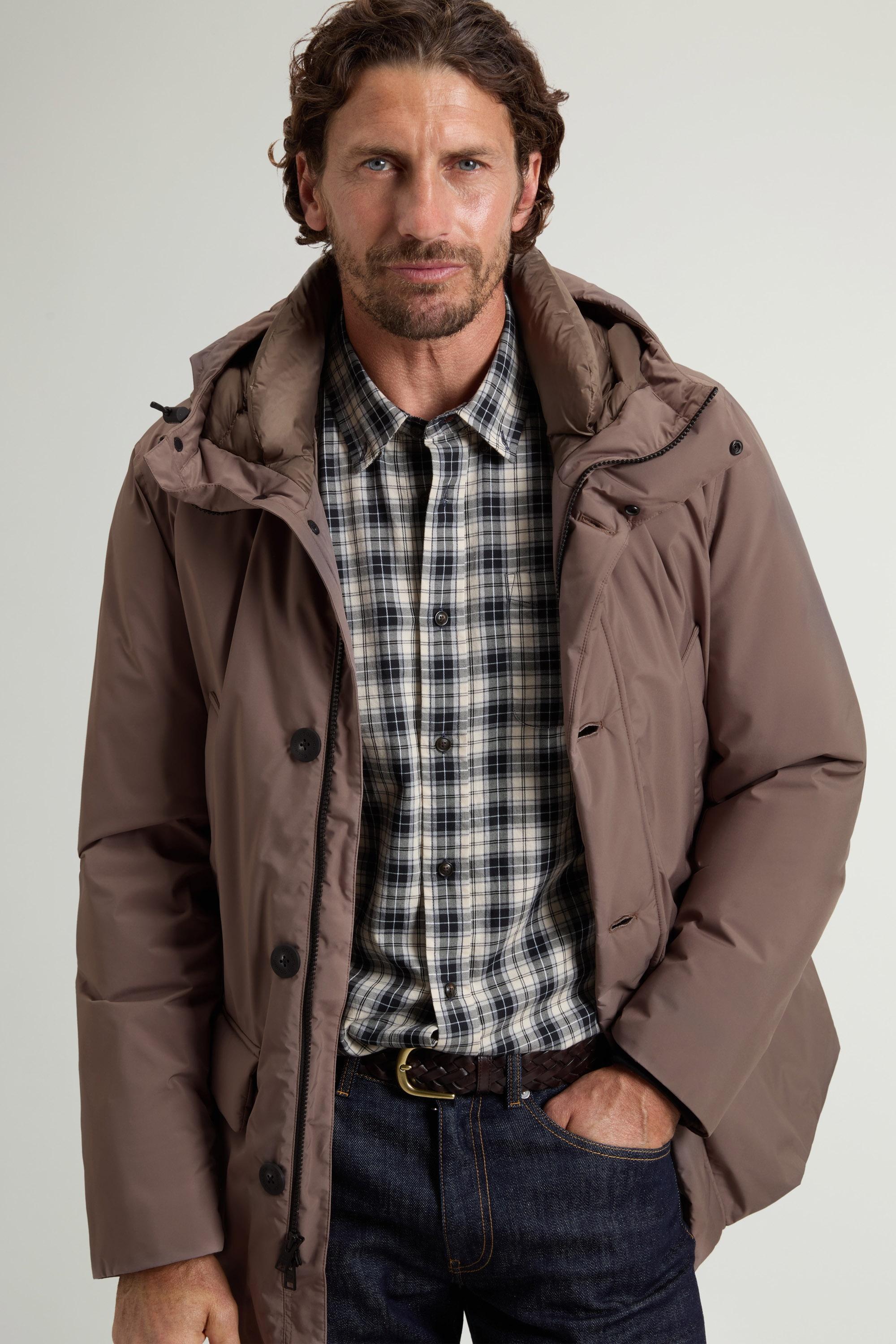 Cloud Arctic Parka with Hood Brown photo 5 | Woolrich