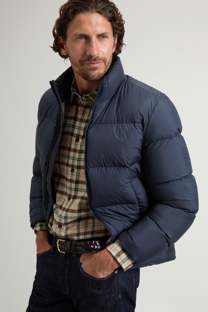 Daunenjacke Cloud aus Mikrofaser Blau photo 6 | Woolrich