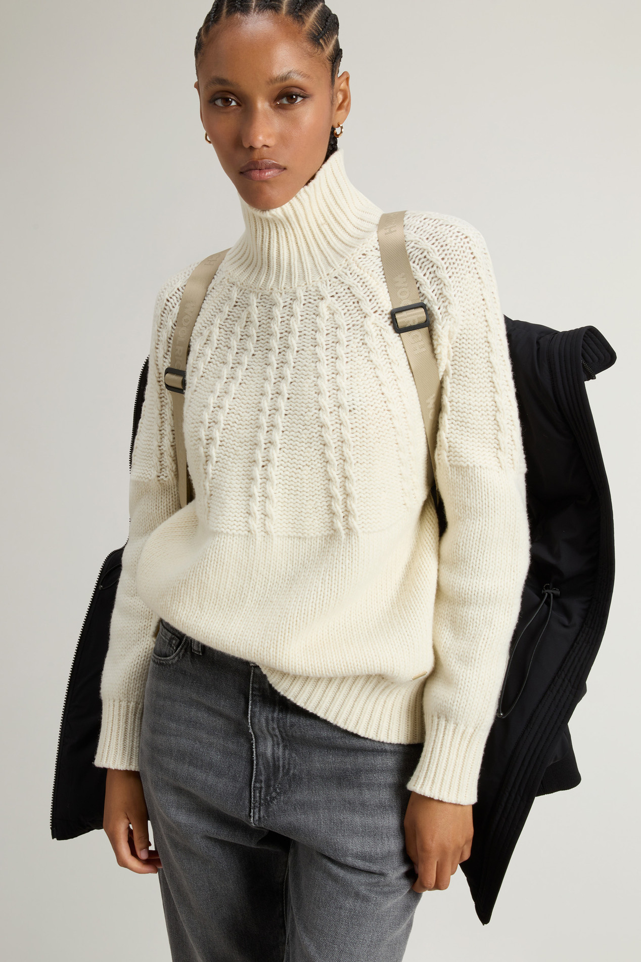 CLOUD MADISON COAT Black photo 5 | Woolrich