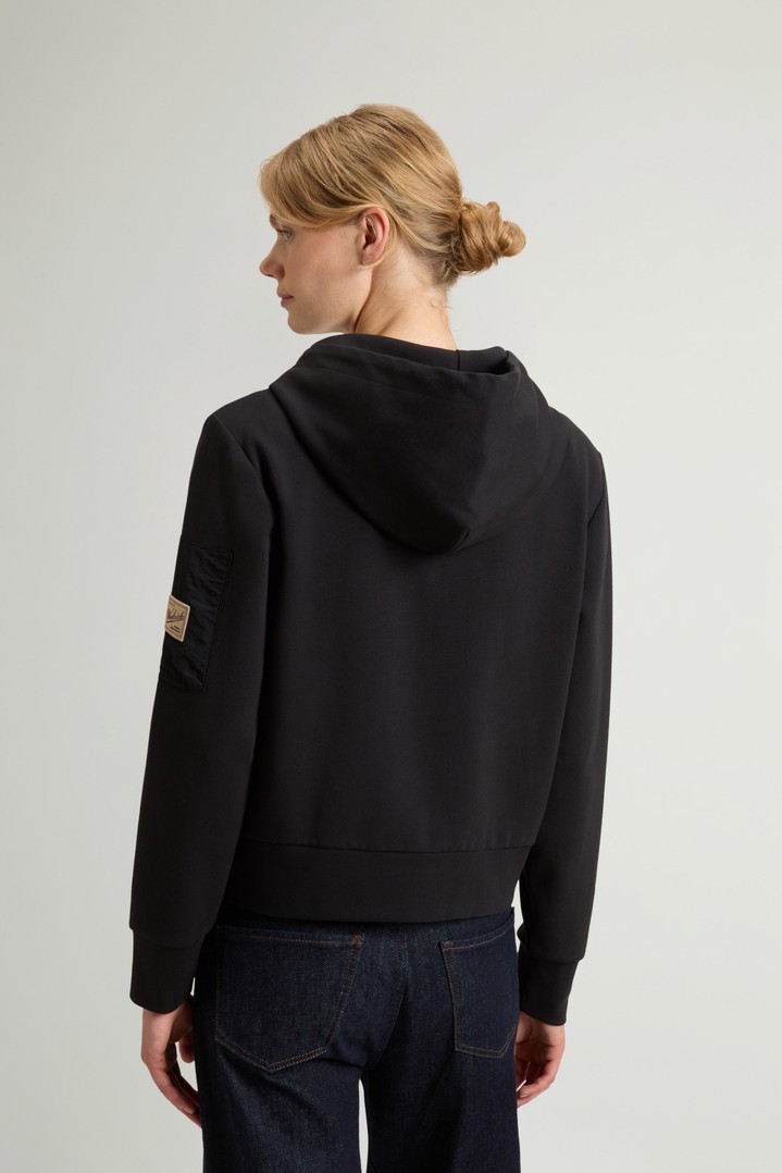 INTERLOCK TRACK SWEATSHIRT Black photo 3 | Woolrich