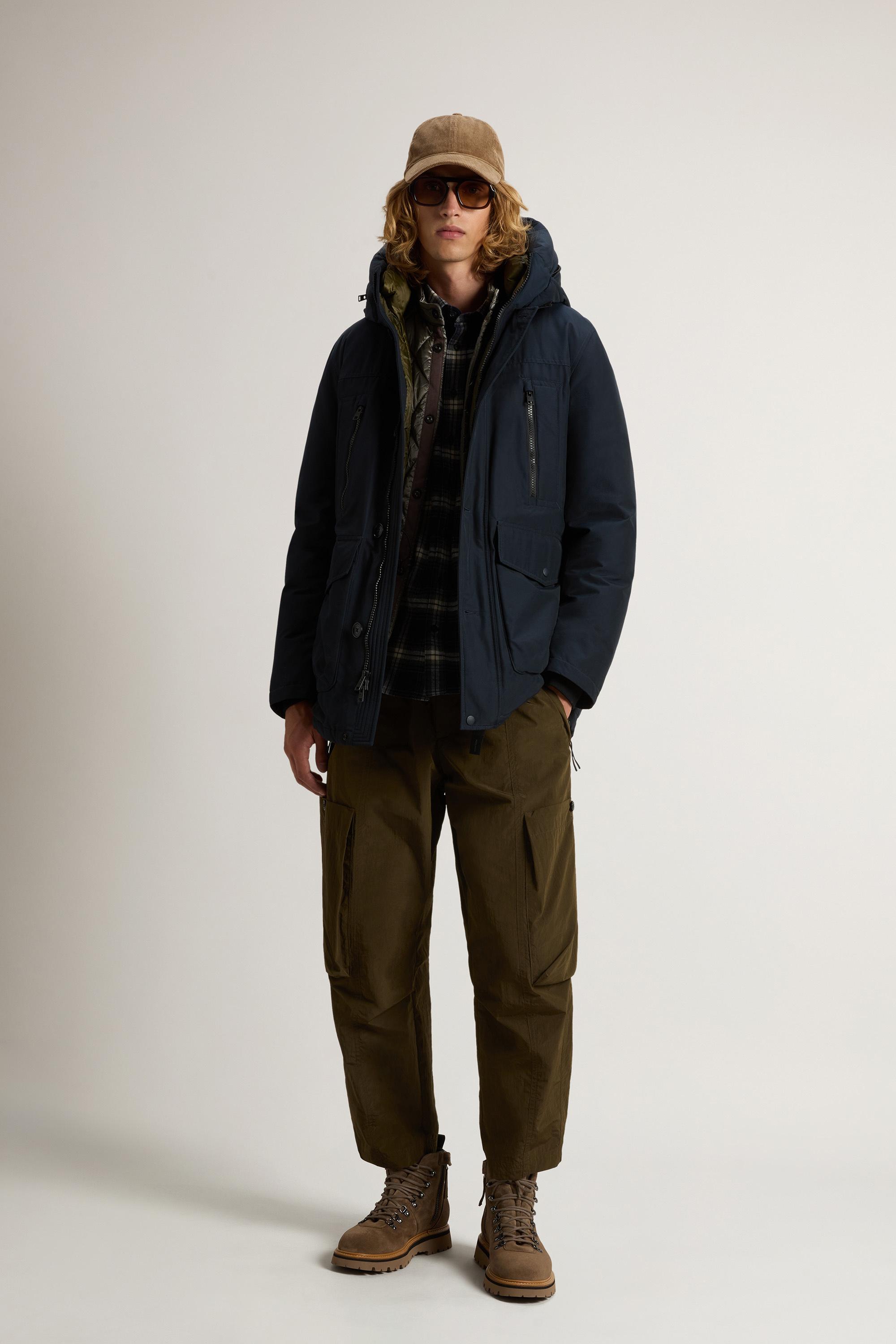 Arctic Parka Evolution in Ramar Cloth Blue photo 1 | Woolrich
