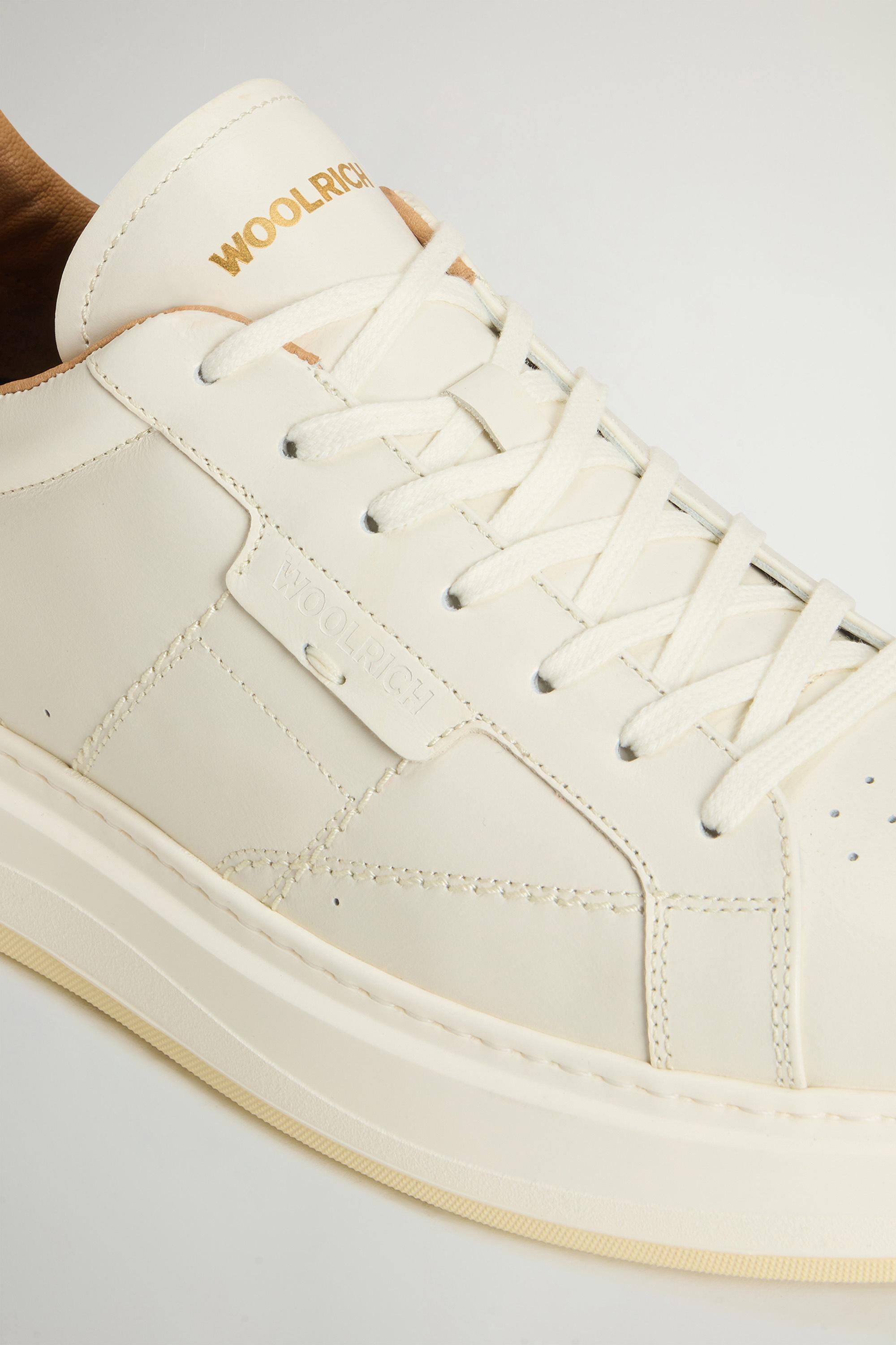 Arrow Sneakers in Leather White photo 5 | Woolrich
