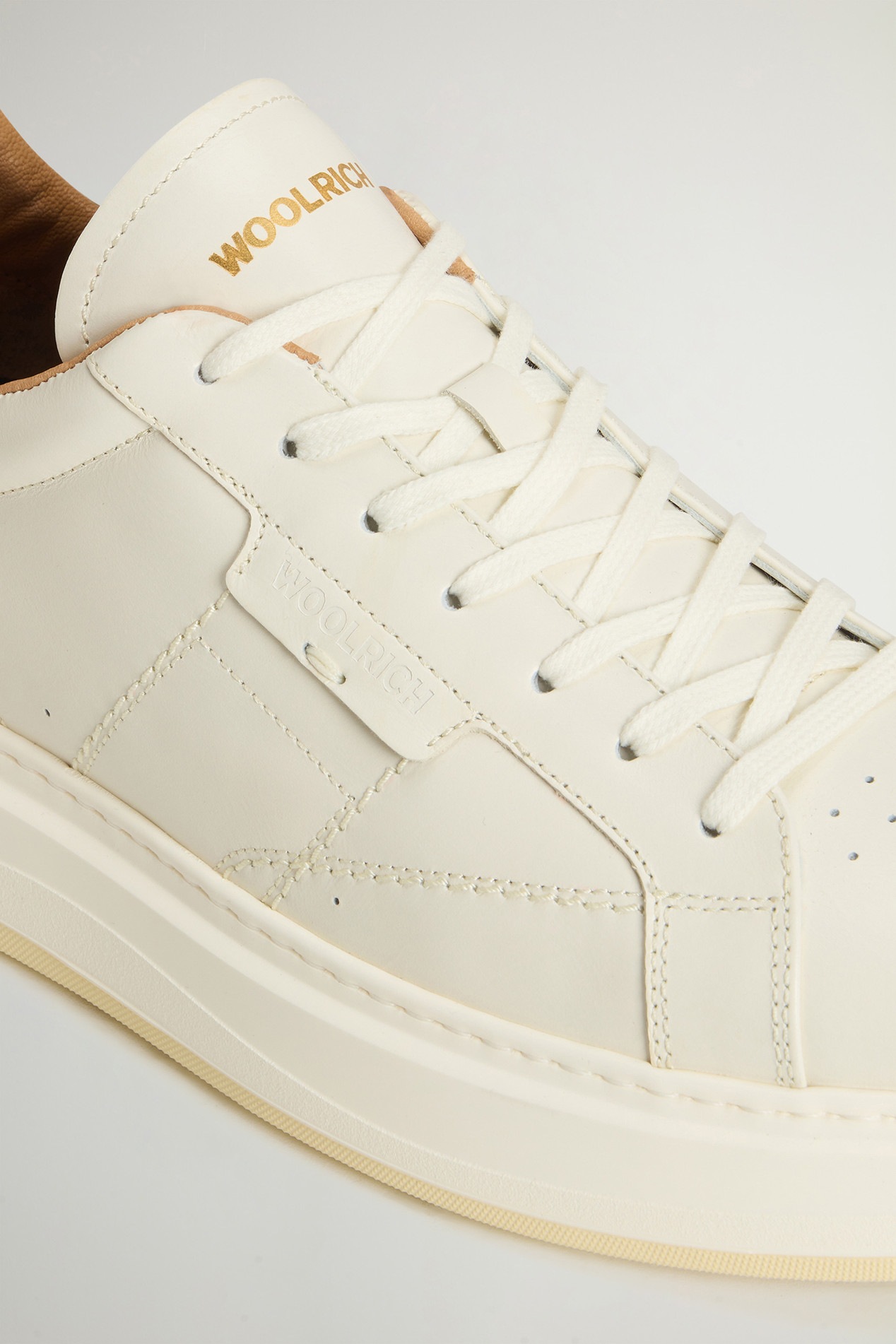 Arrow Sneakers in Leather White photo 5 | Woolrich