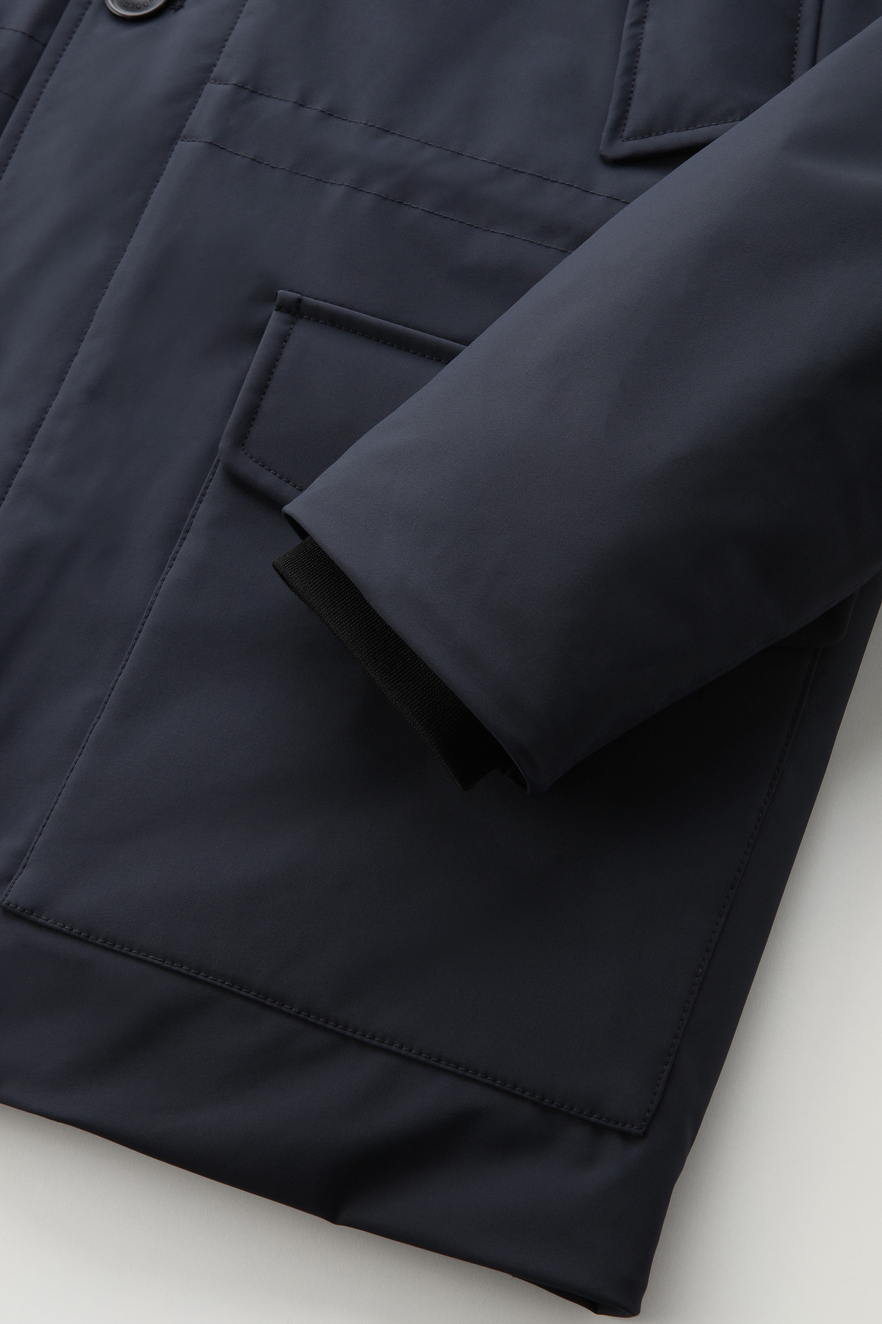 Arctic Parka in Stretch Nylon Blue photo 4 | Woolrich