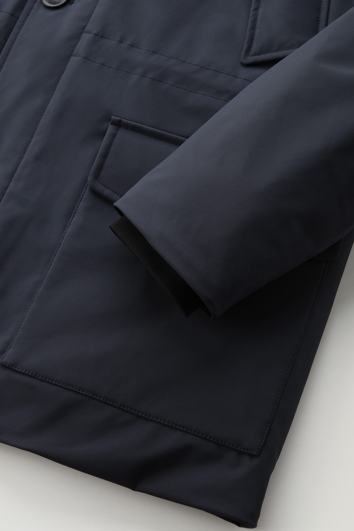 Arctic Parka in Stretch Nylon Blue photo 4 | Woolrich