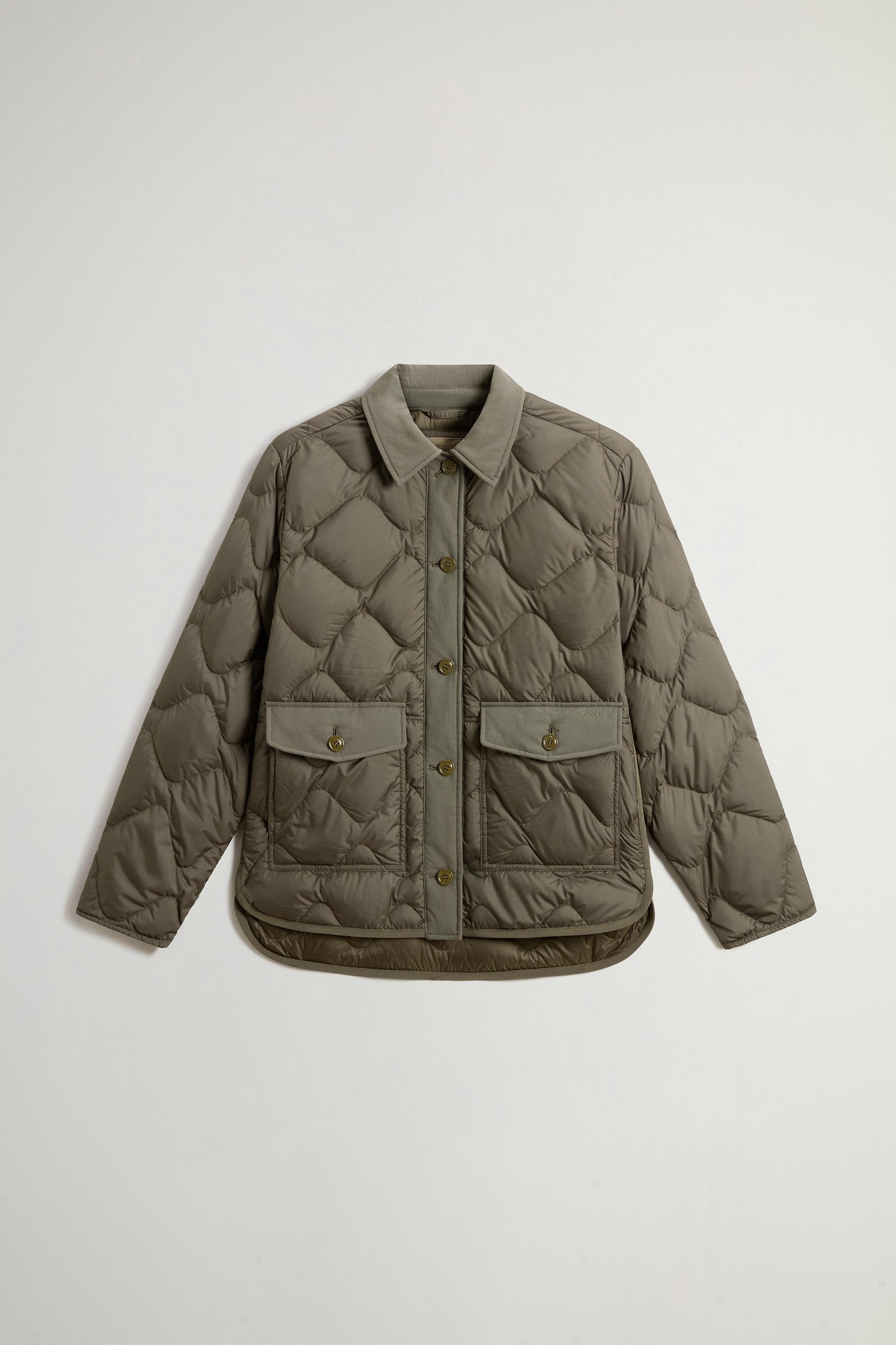 Quilted Microfiber Heritage Jacket Green photo 5 | Woolrich