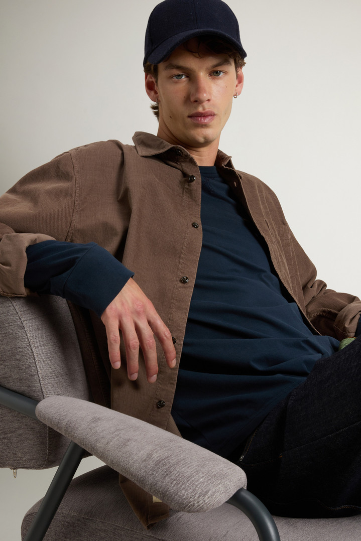 CORDUROY MACKEY SHIRT GD Brown photo 4 | Woolrich