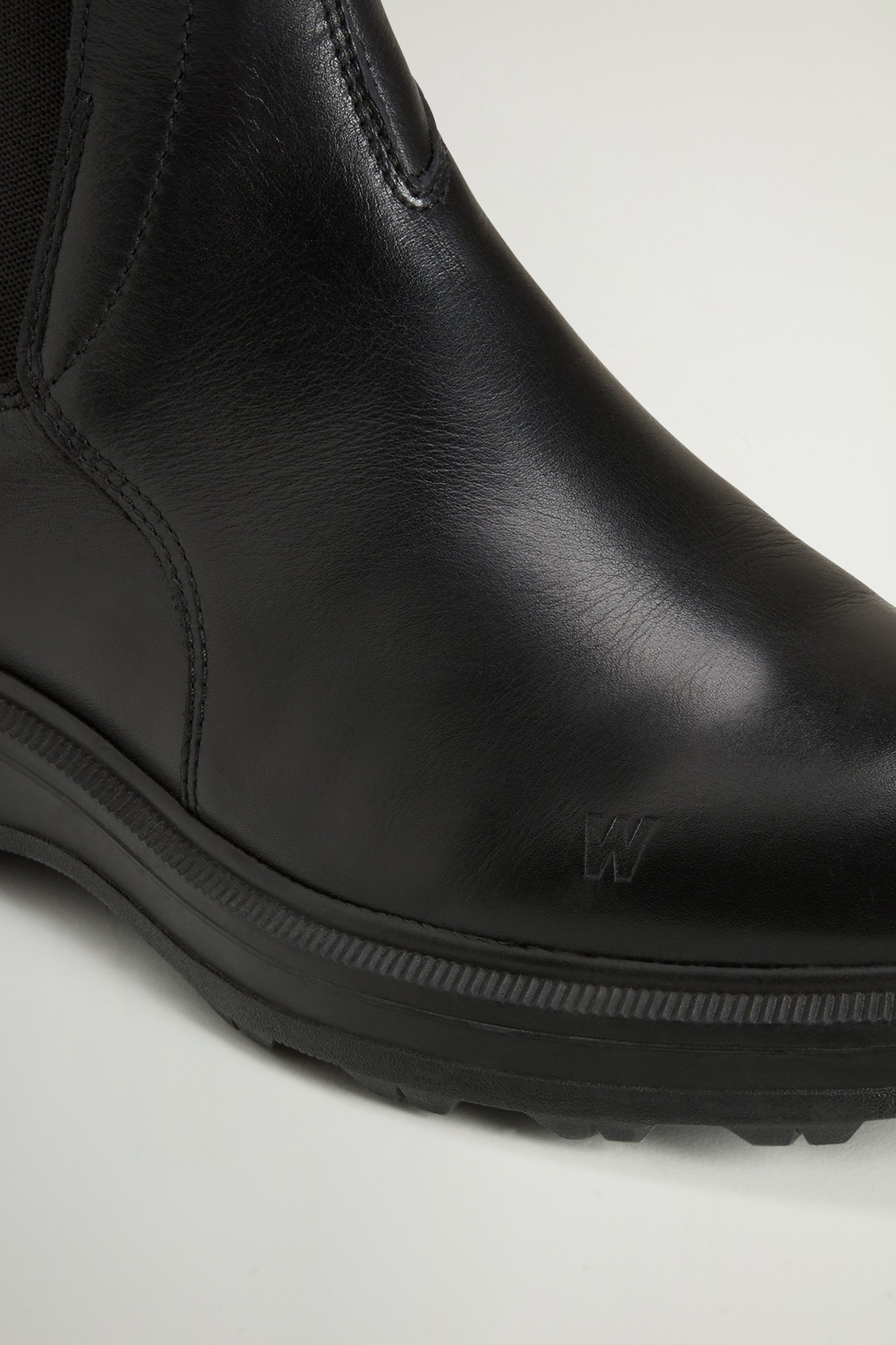 Stone Grove Ankle Boots in Leather Black photo 5 | Woolrich