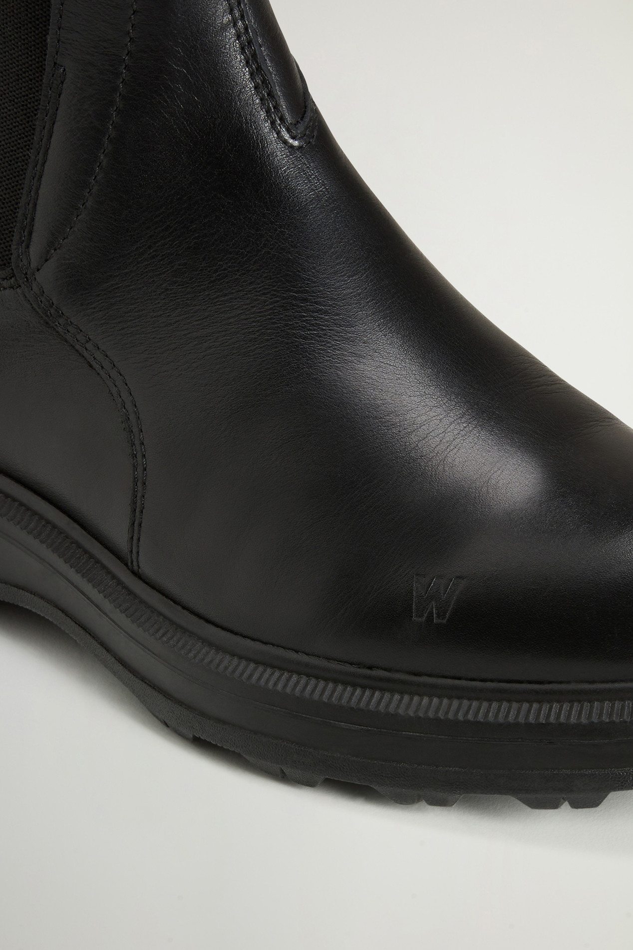 Stone Grove Ankle Boots in Leather Black photo 5 | Woolrich