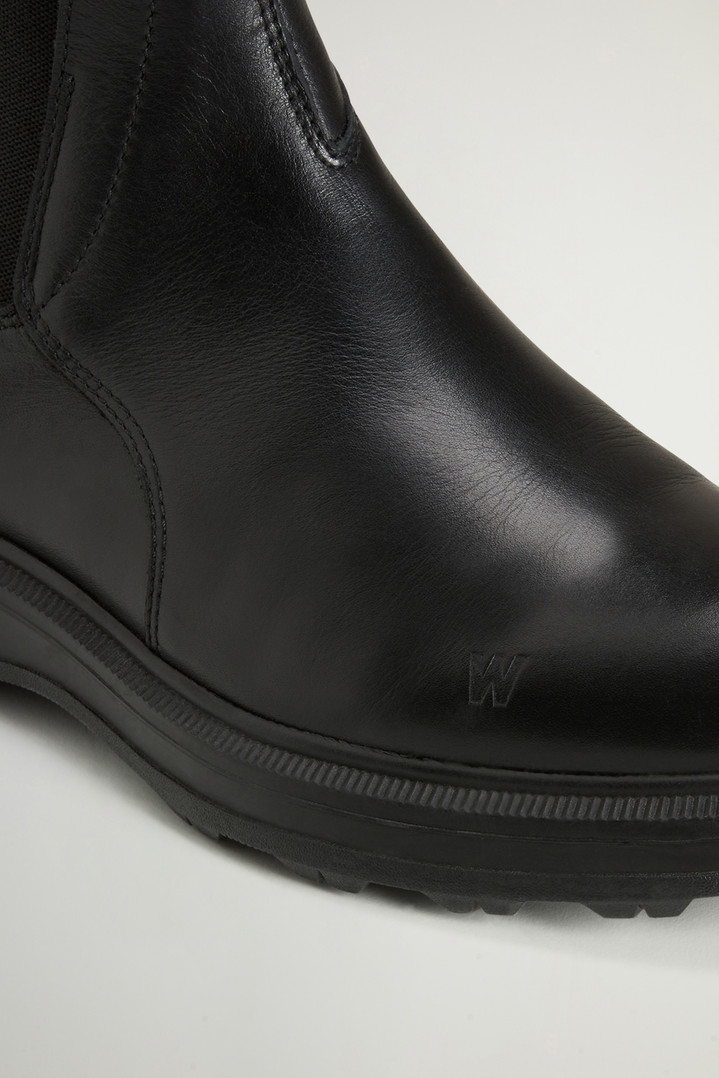 Stone Grove Ankle Boots in Leather Black photo 5 | Woolrich