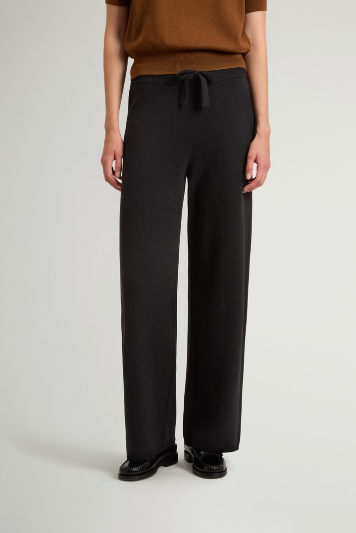 Pantalon en laine et cachemire Noir photo 1 | Woolrich