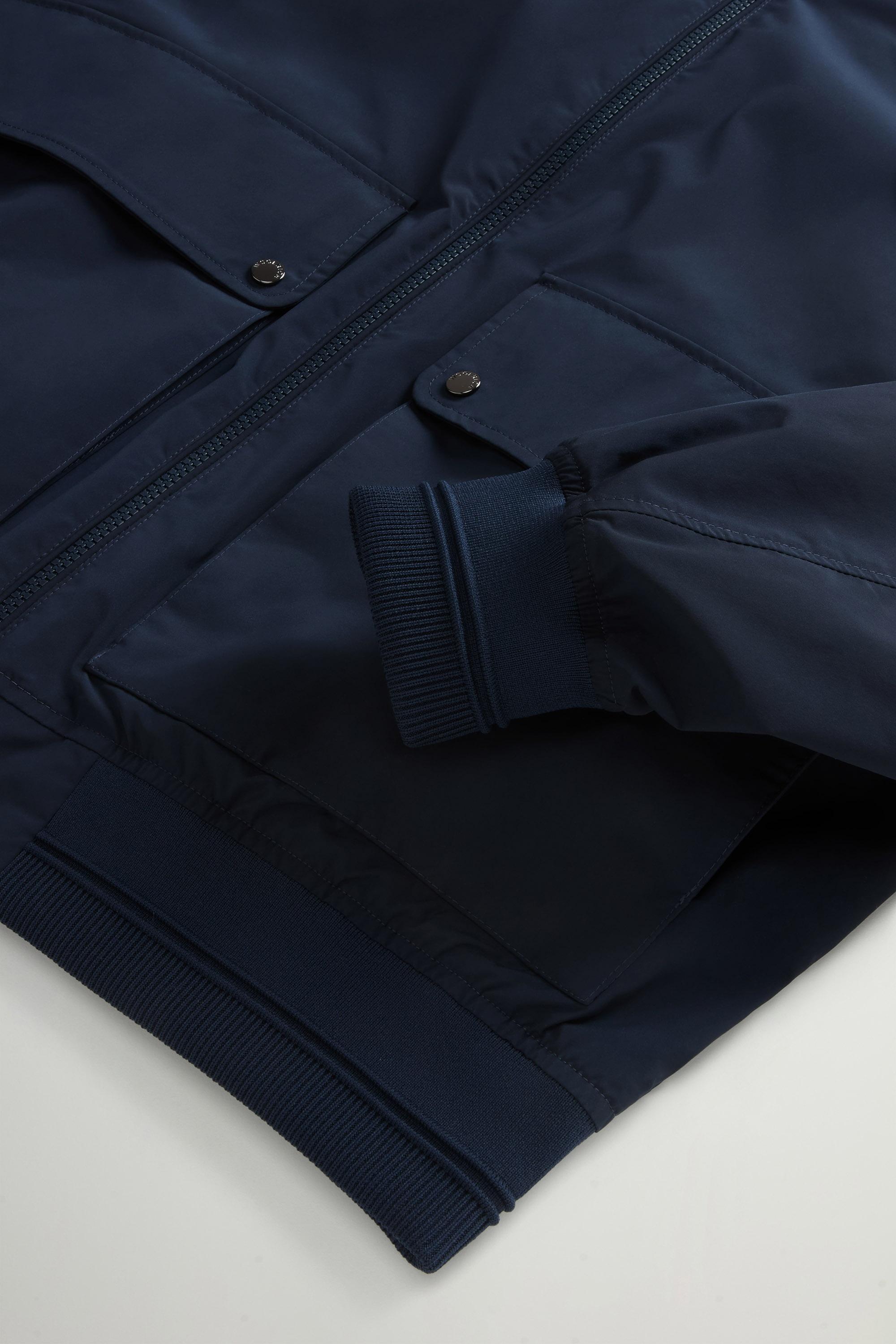 URBAN WESLEY BOMBER Blue photo 7 | Woolrich