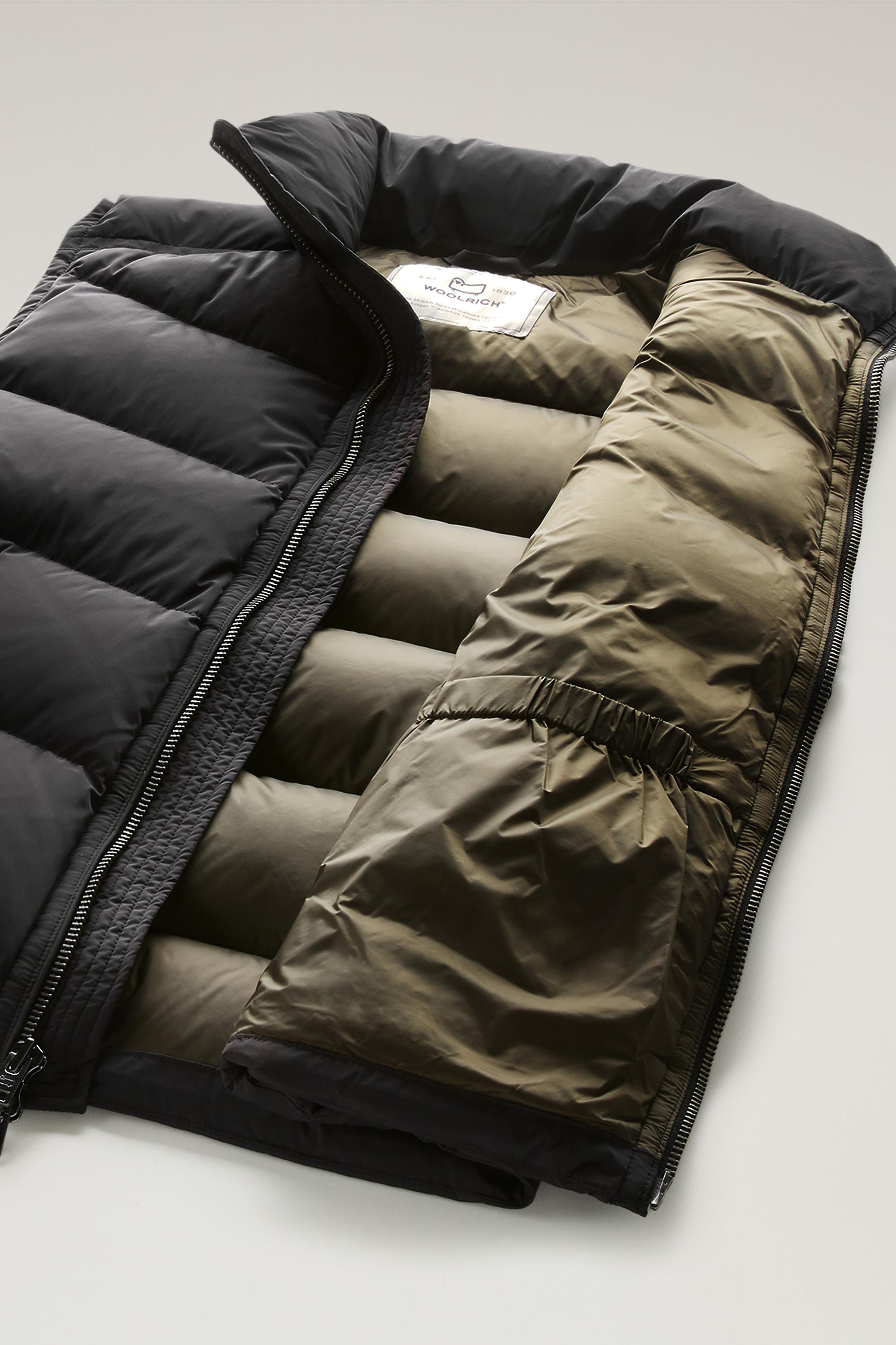 Premium Padded Vest in Stretch Nylon Black photo 5 | Woolrich