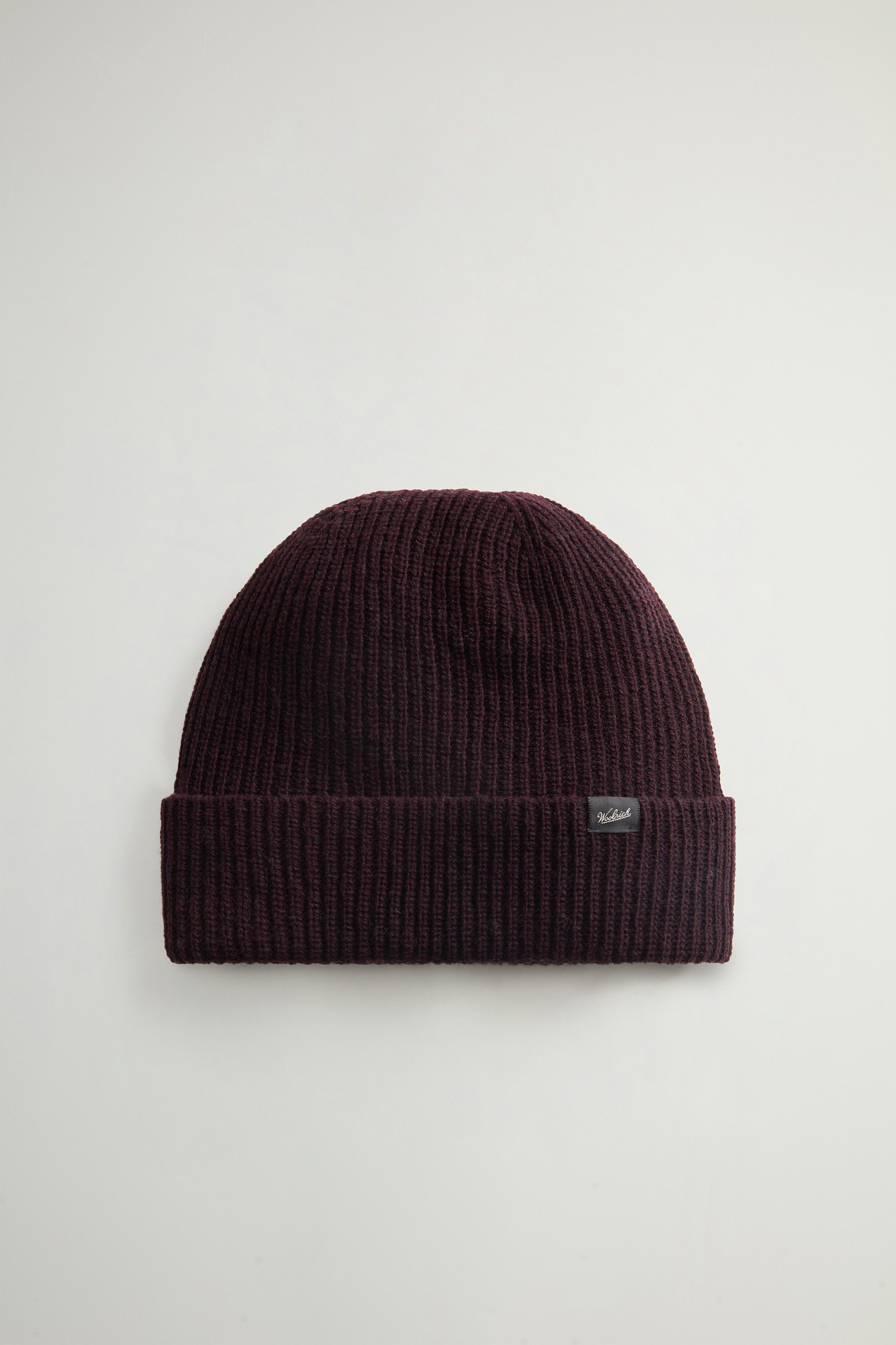 Beanie in Wool Blend Burgundy photo 1 | Woolrich
