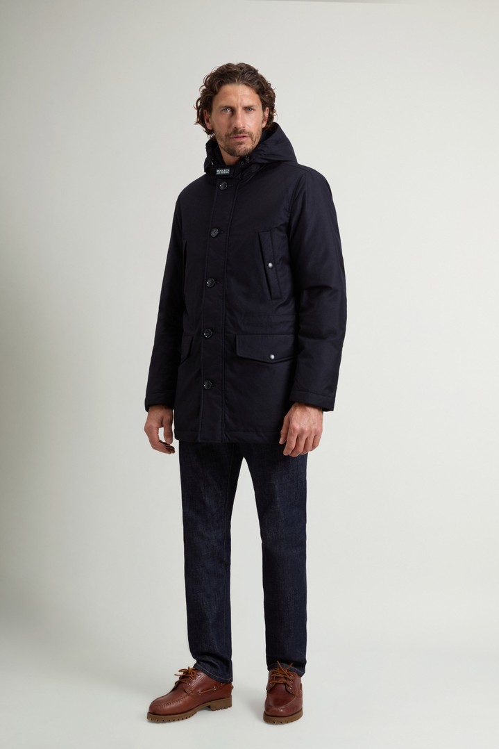 LP WOOL SILK PARKA Blue photo 2 | Woolrich