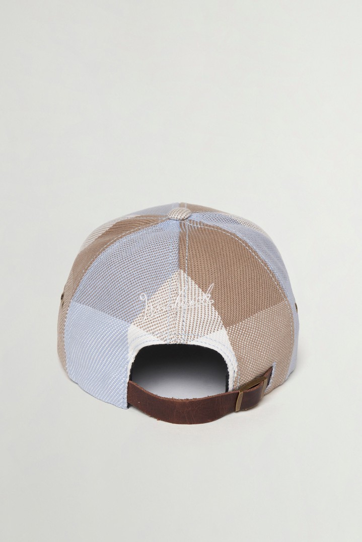 BUFFALO CHECK FIELD CAP Blue photo 3 | Woolrich