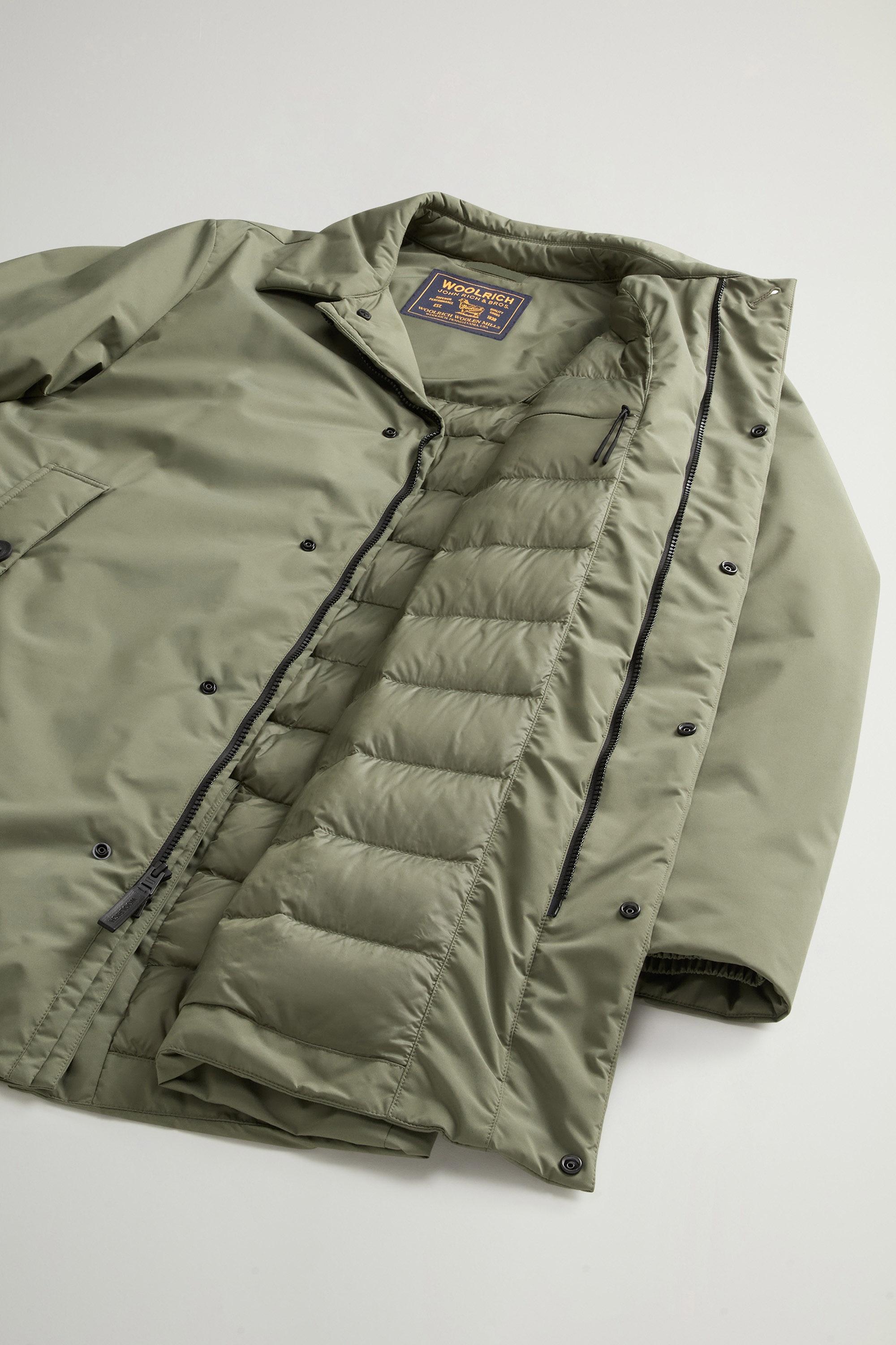 CLOUD LAMAR COAT Green photo 8 | Woolrich