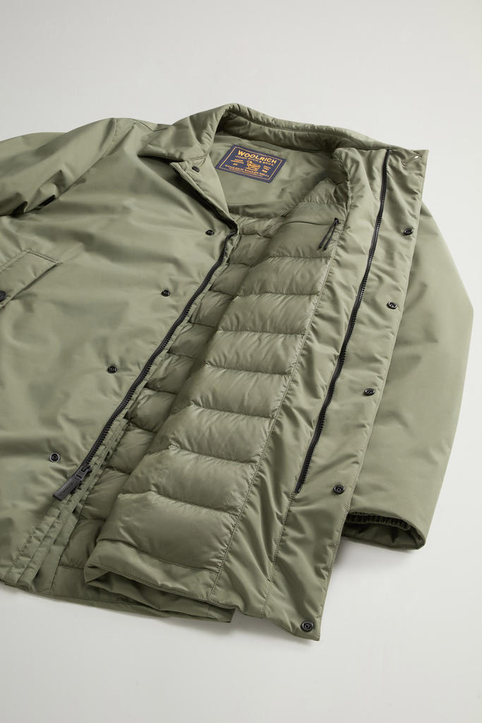 CLOUD LAMAR COAT Green photo 8 | Woolrich