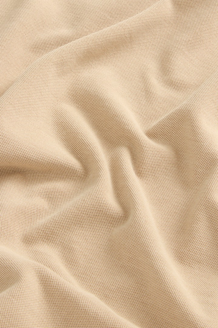 Mackinack Polo teint en pièce en sergé de coton stretch Beige photo 7 | Woolrich