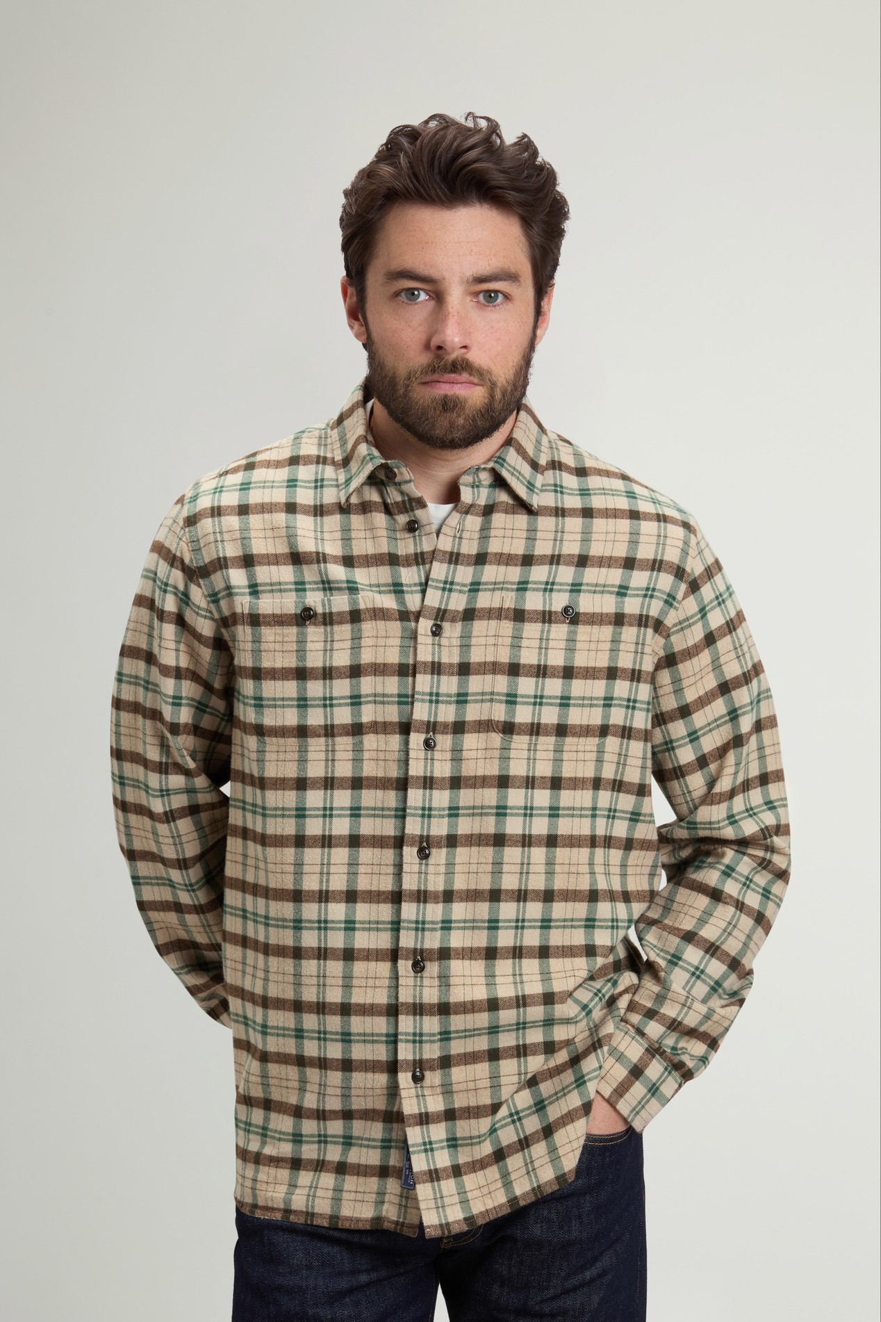 CHECK FLANNEL WARREN SHIRT Multifarben photo 1 | Woolrich