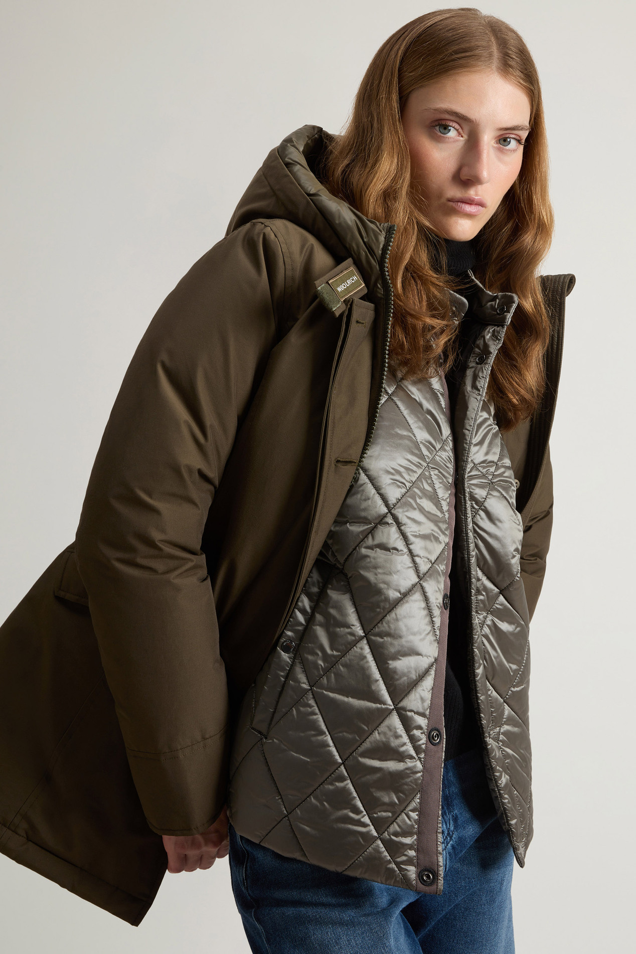 Arctic Parka aus Ramar Cloth Grün photo 4 | Woolrich