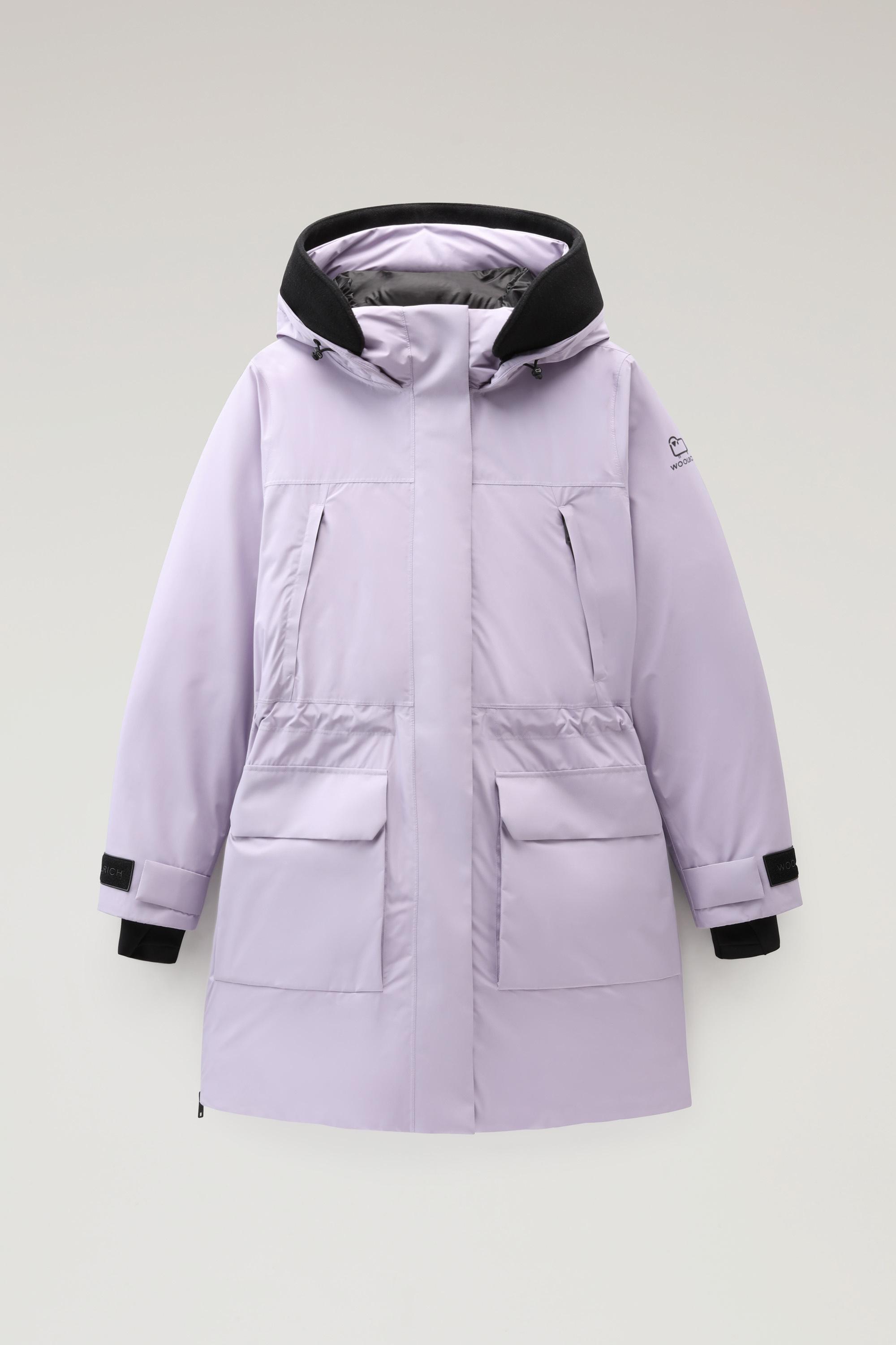 Harveys Waterproof Parka in Pertex Revolve Purple photo 1 | Woolrich
