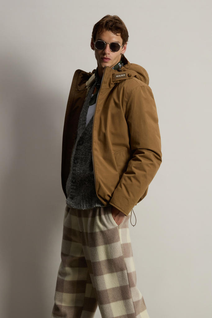 Pacific Jacket in Mountain Cloth Brown photo 9 | Woolrich