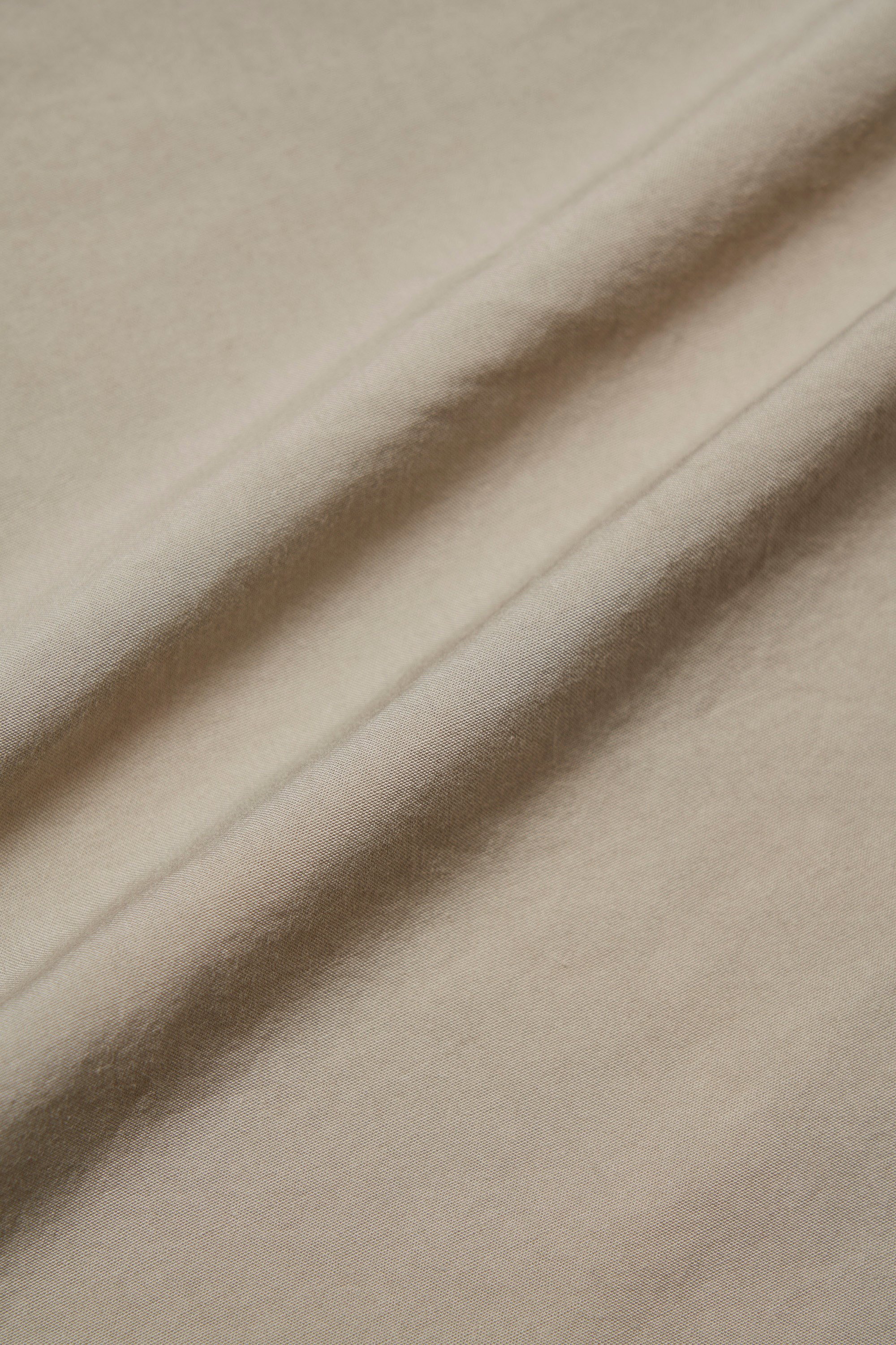 ORGANIC COTTON STAND COLLAR SHIRT Beige photo 3 | Woolrich