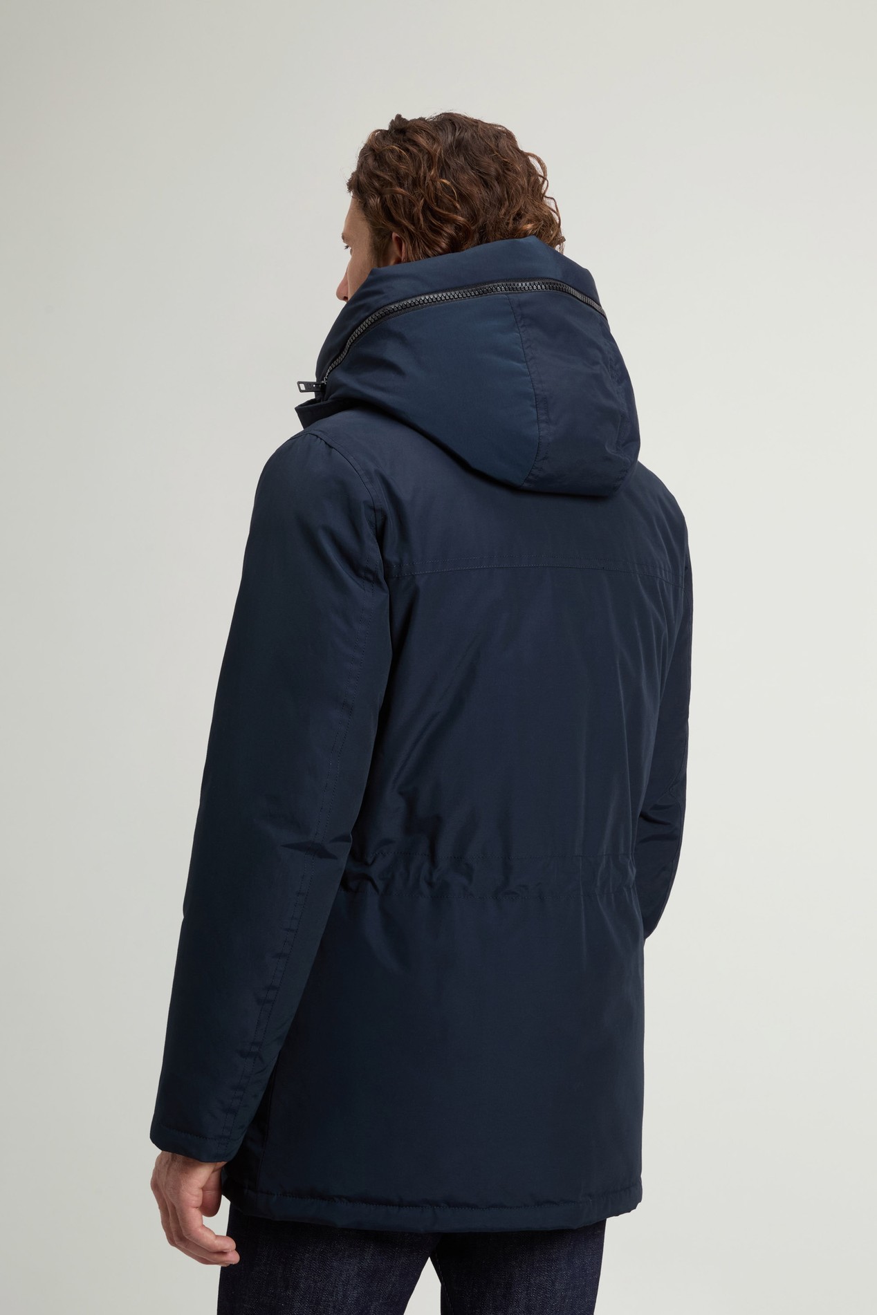 Arctic Parka Evolution in Ramar Cloth Blue photo 3 | Woolrich