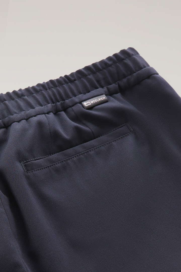 Commuting Pants in Eco-Comfort Wool Blend Blue photo 6 | Woolrich