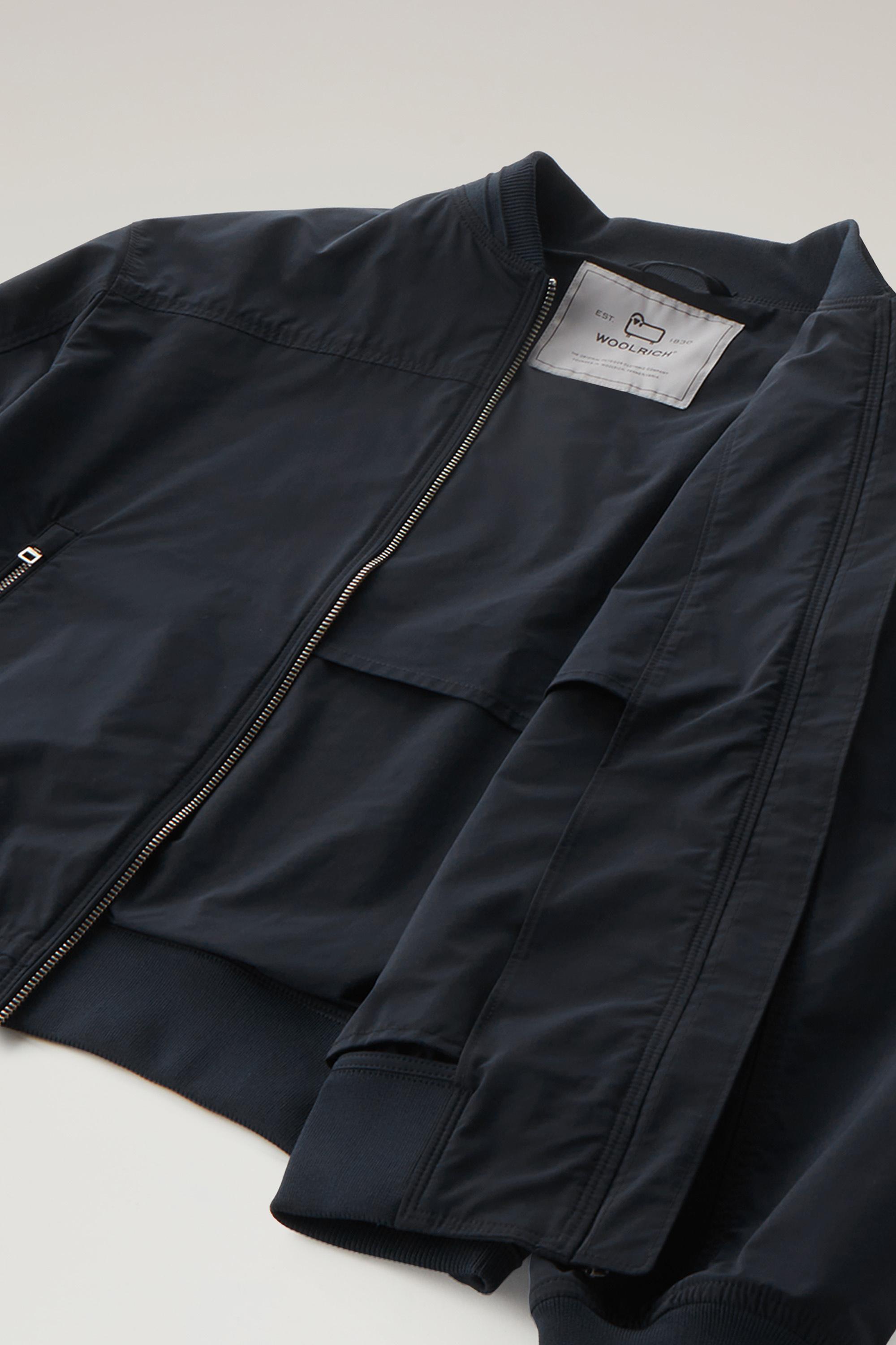 Summer Bomber in Urban Touch Blue photo 6 | Woolrich