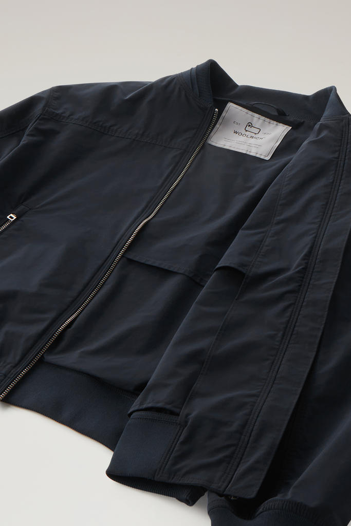 Summer Bomber in Urban Touch Blue photo 6 | Woolrich