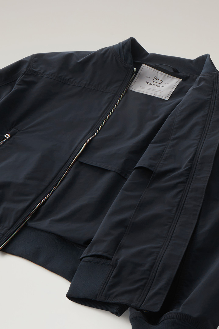 Summer Bomber in Urban Touch Blue photo 6 | Woolrich