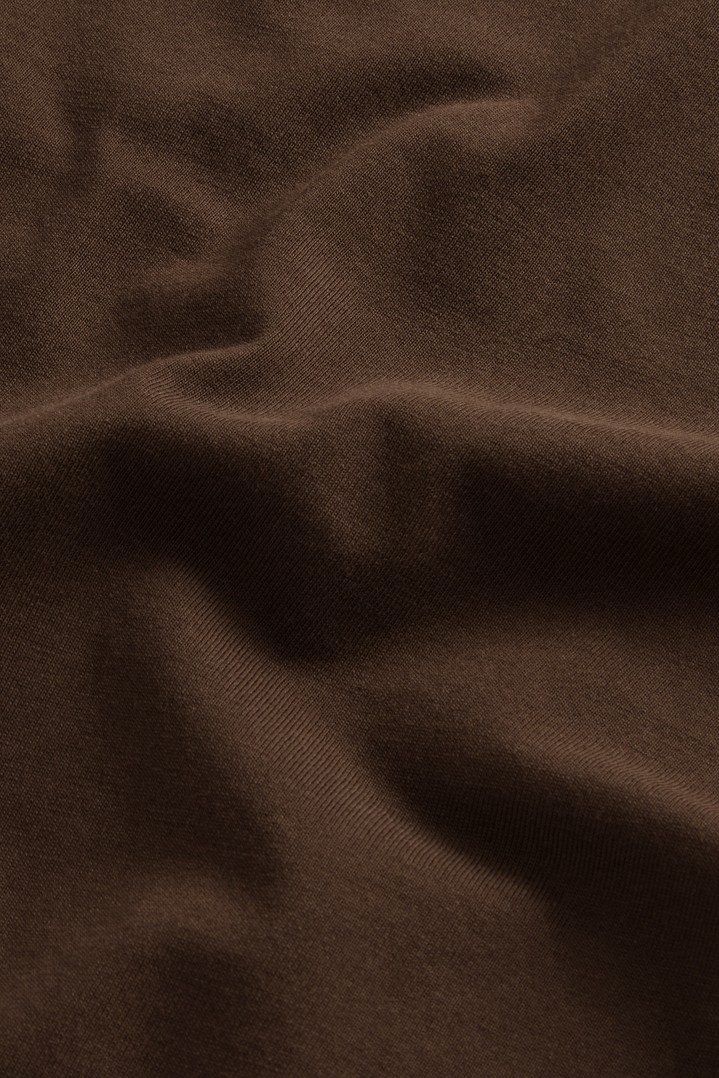 COTTON GRAPHIC T-SHIRT Brown photo 7 | Woolrich