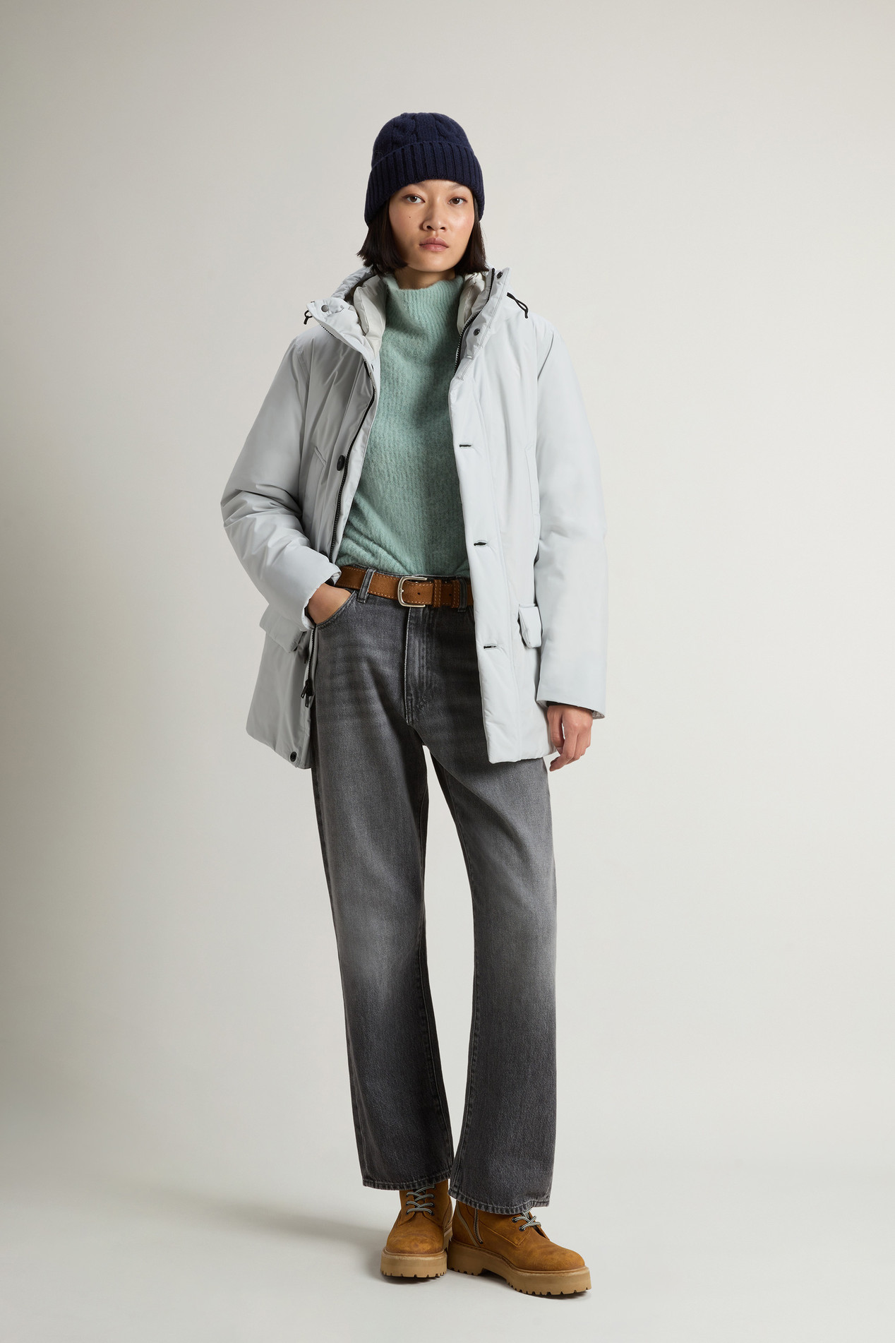 Cloud Arctic Parka with Hood Gray photo 5 | Woolrich