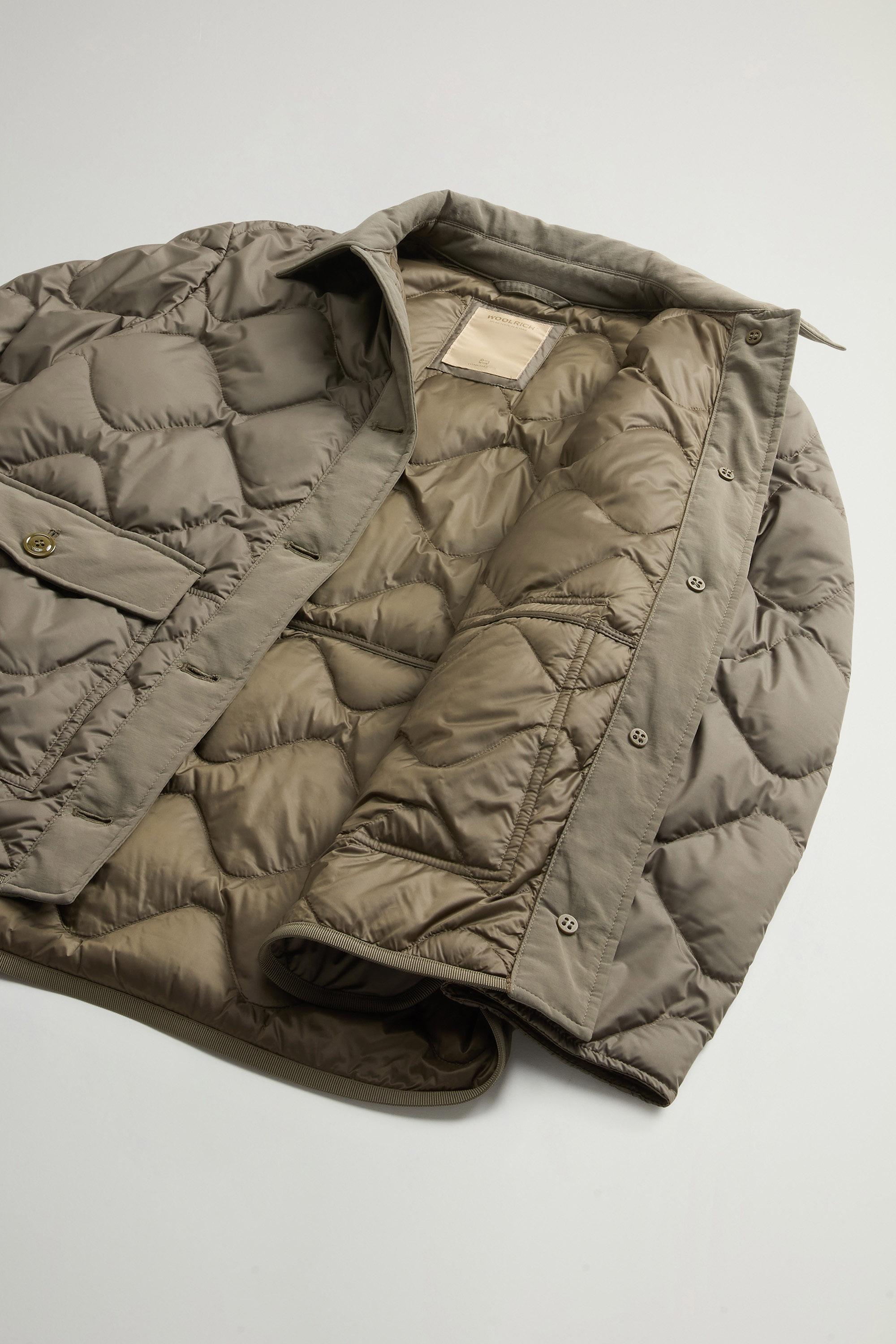 Quilted Microfiber Heritage Jacket Green photo 8 | Woolrich