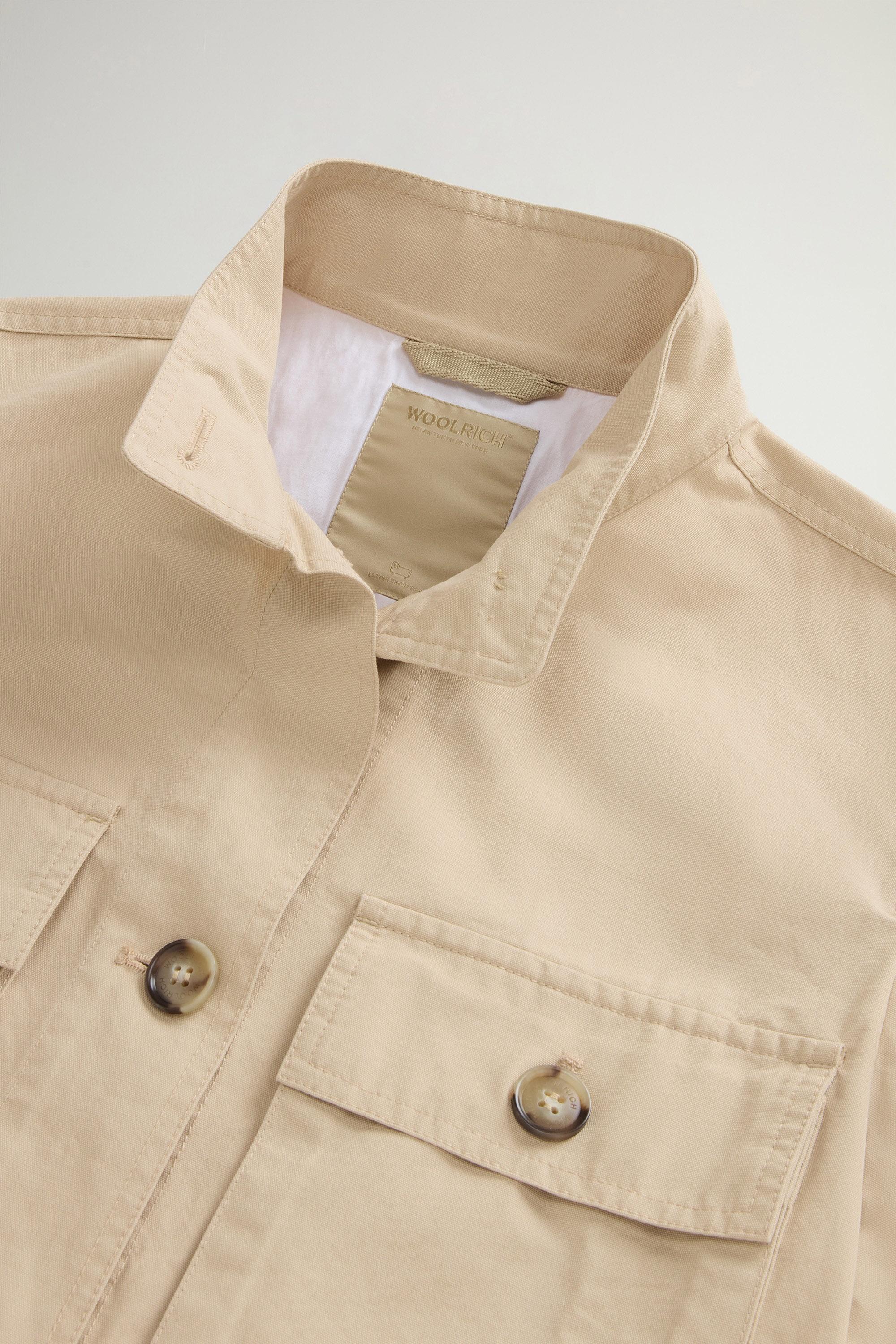 CANVAS FIELD OVERSHIRT Beige photo 6 | Woolrich