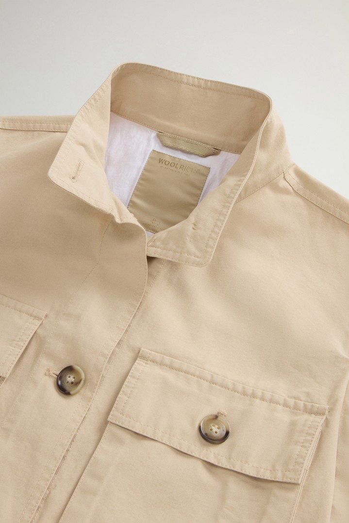 CANVAS FIELD OVERSHIRT Beige photo 6 | Woolrich