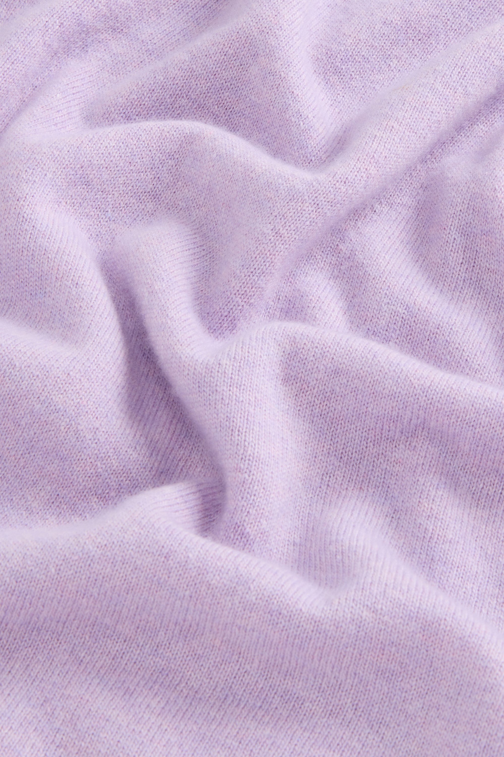 Crewneck Sweater in Virgin Wool and Cashmere Blend Purple photo 6 | Woolrich