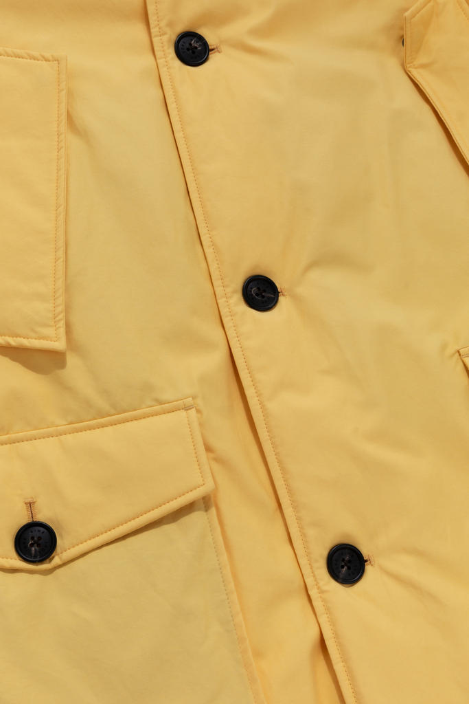 Parka with Detachable Faux Fur - Aimé Leon Dore / Woolrich Yellow photo 4 | Woolrich