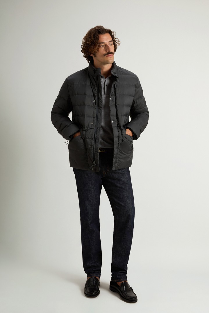 Bering Jacket in Crinkle Nylon Gray photo 2 | Woolrich