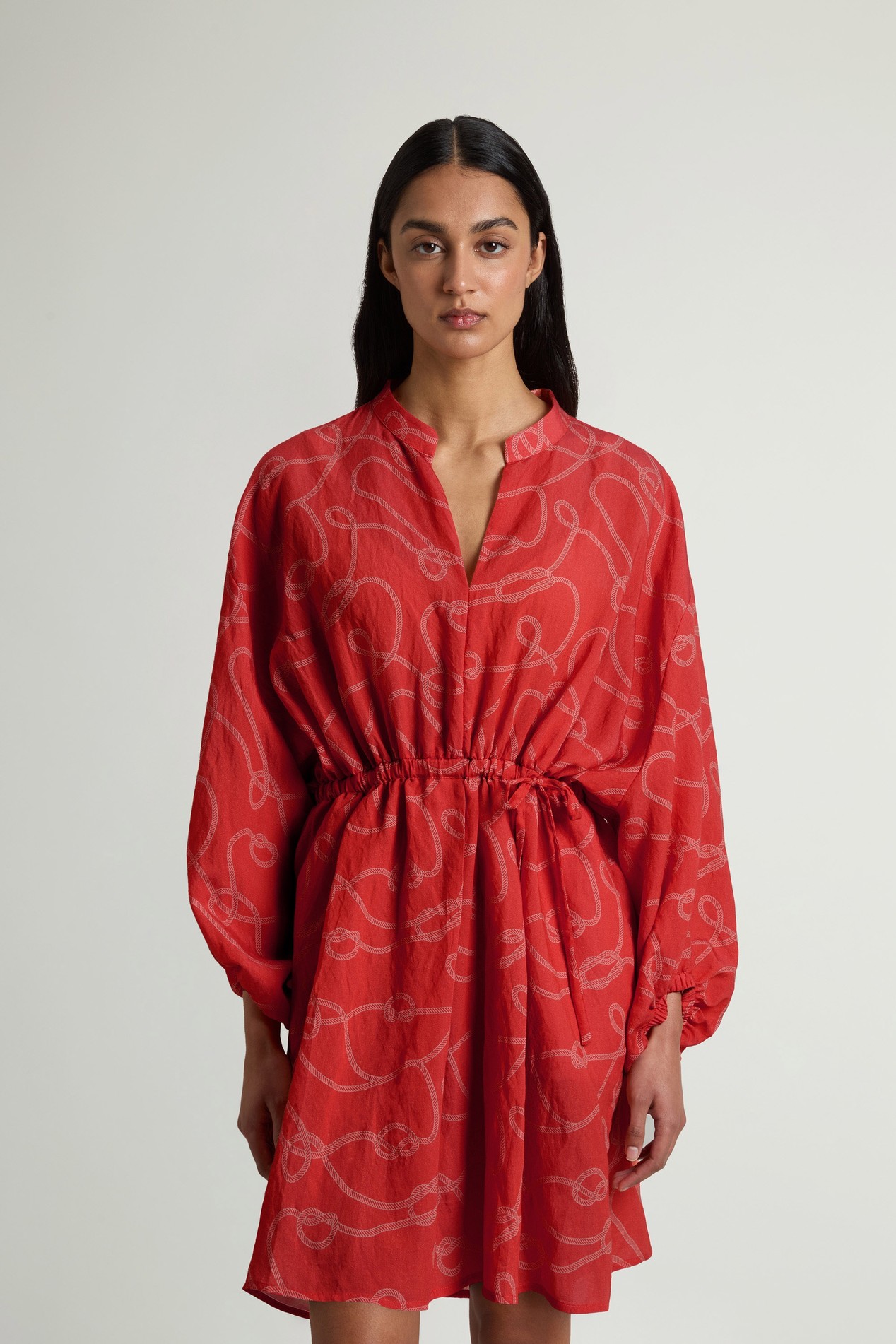 FLUID SHORT DRESS Red photo 1 | Woolrich
