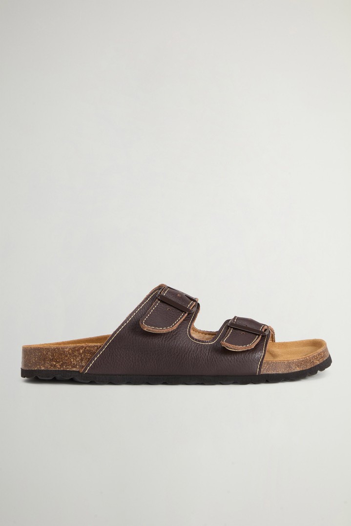 TWO BANDS SANDAL Brown photo 1 | Woolrich