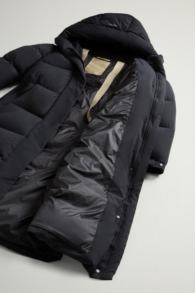 CLOUD MADISON LONG COAT Black photo 8 | Woolrich