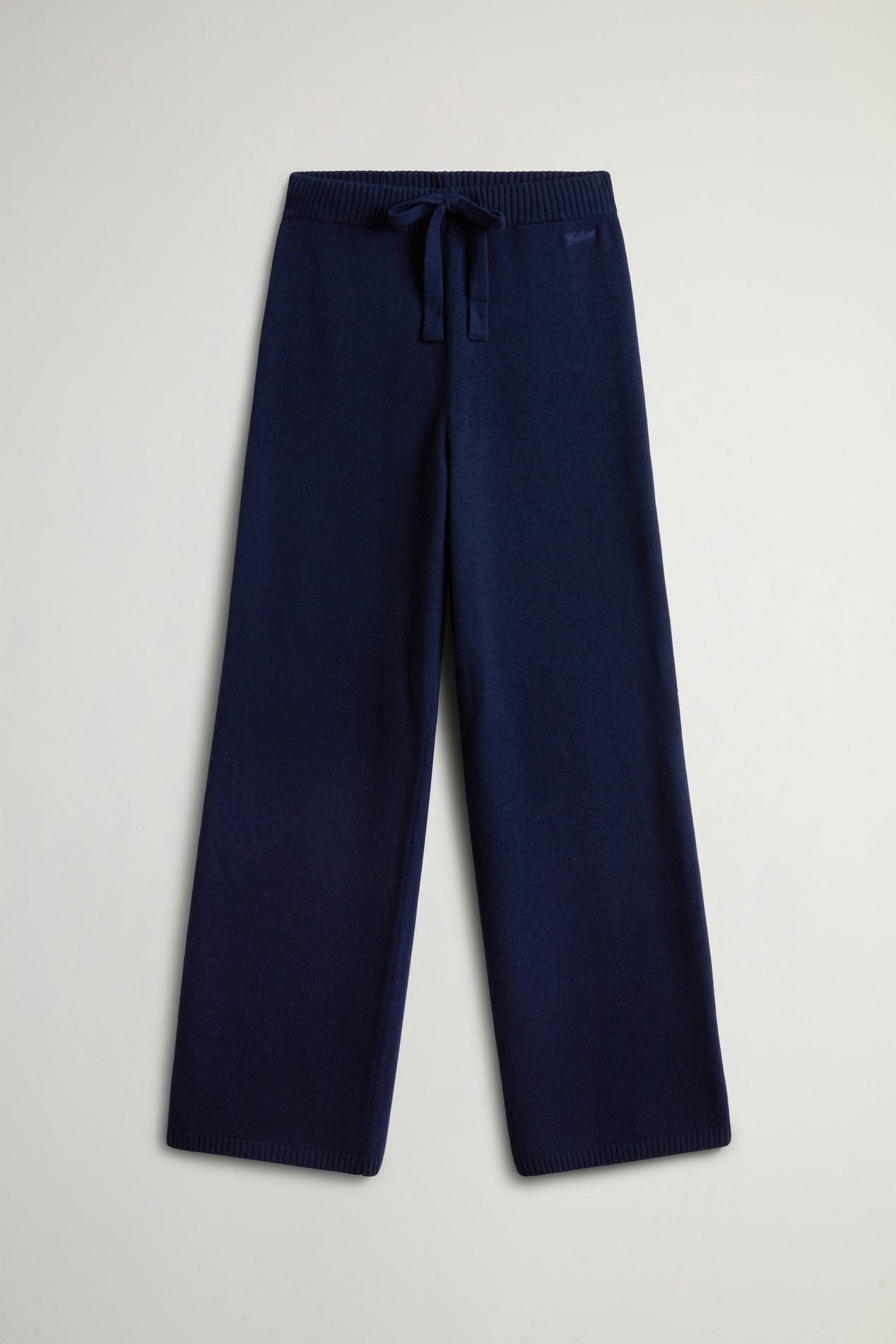 Pantalon en laine et cachemire Bleu photo 4 | Woolrich