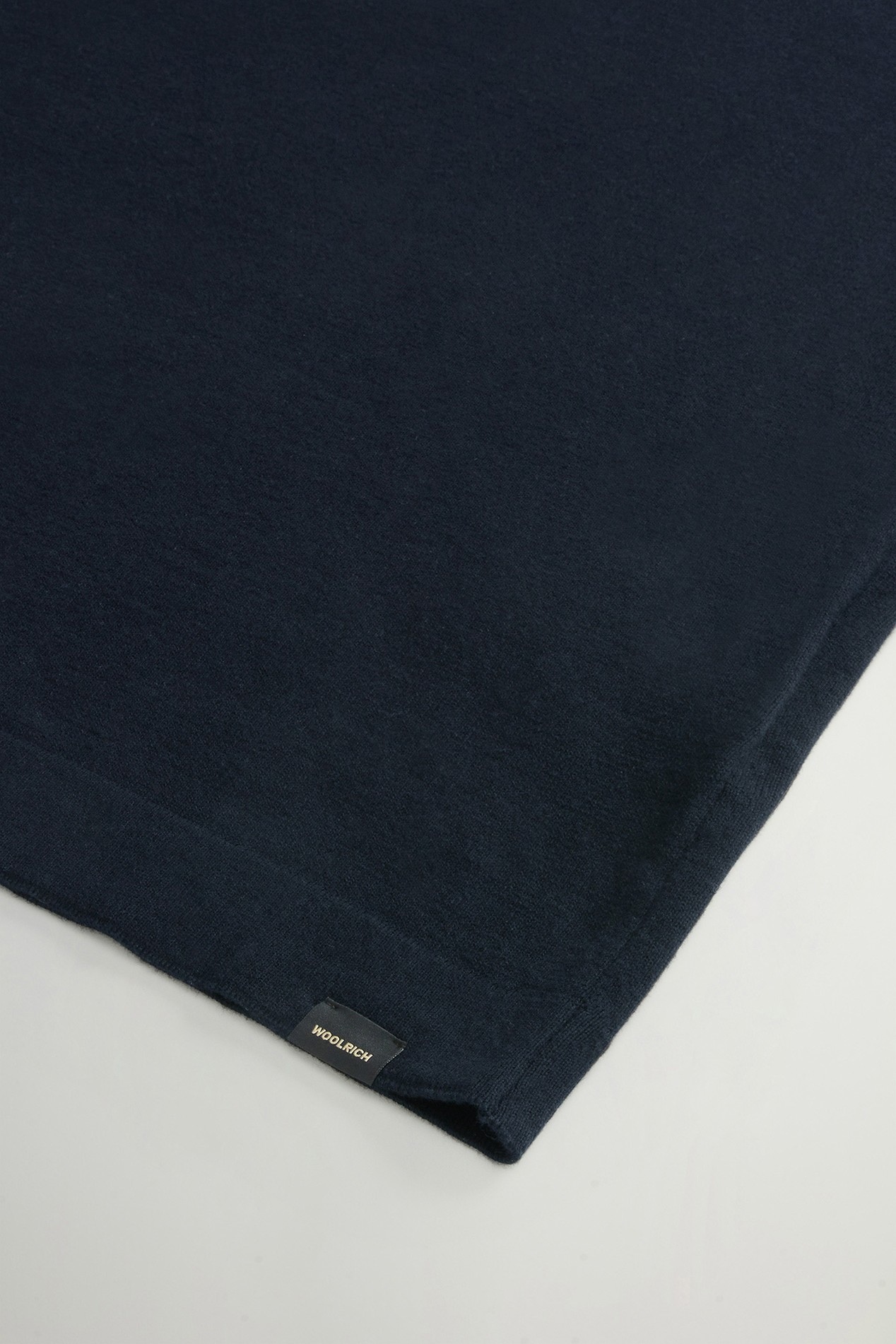 Short-Sleeved Pure Cotton Sweater Blue photo 7 | Woolrich