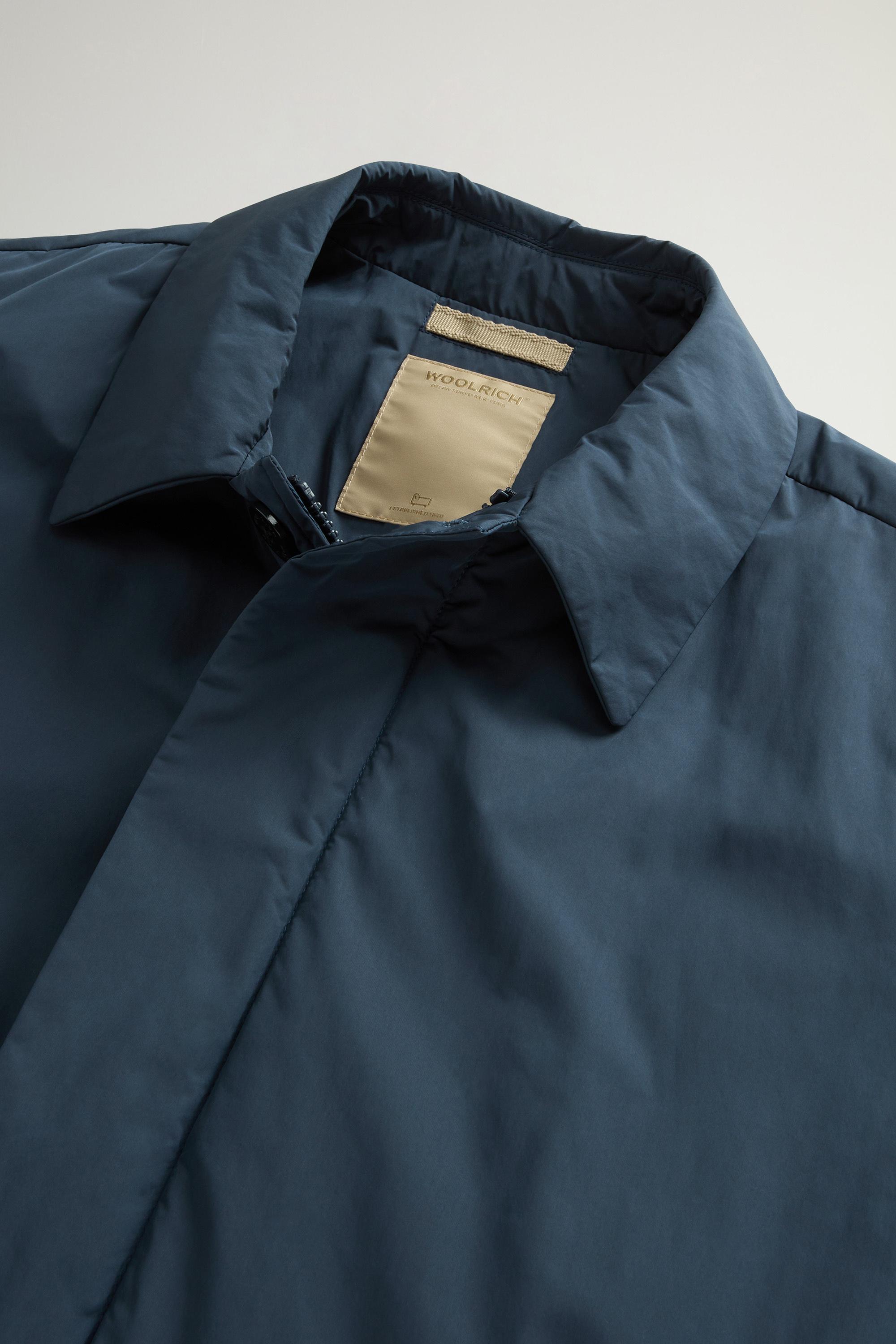 Garment-Dyed Coat in Peached Urban Touch Blue photo 6 | Woolrich