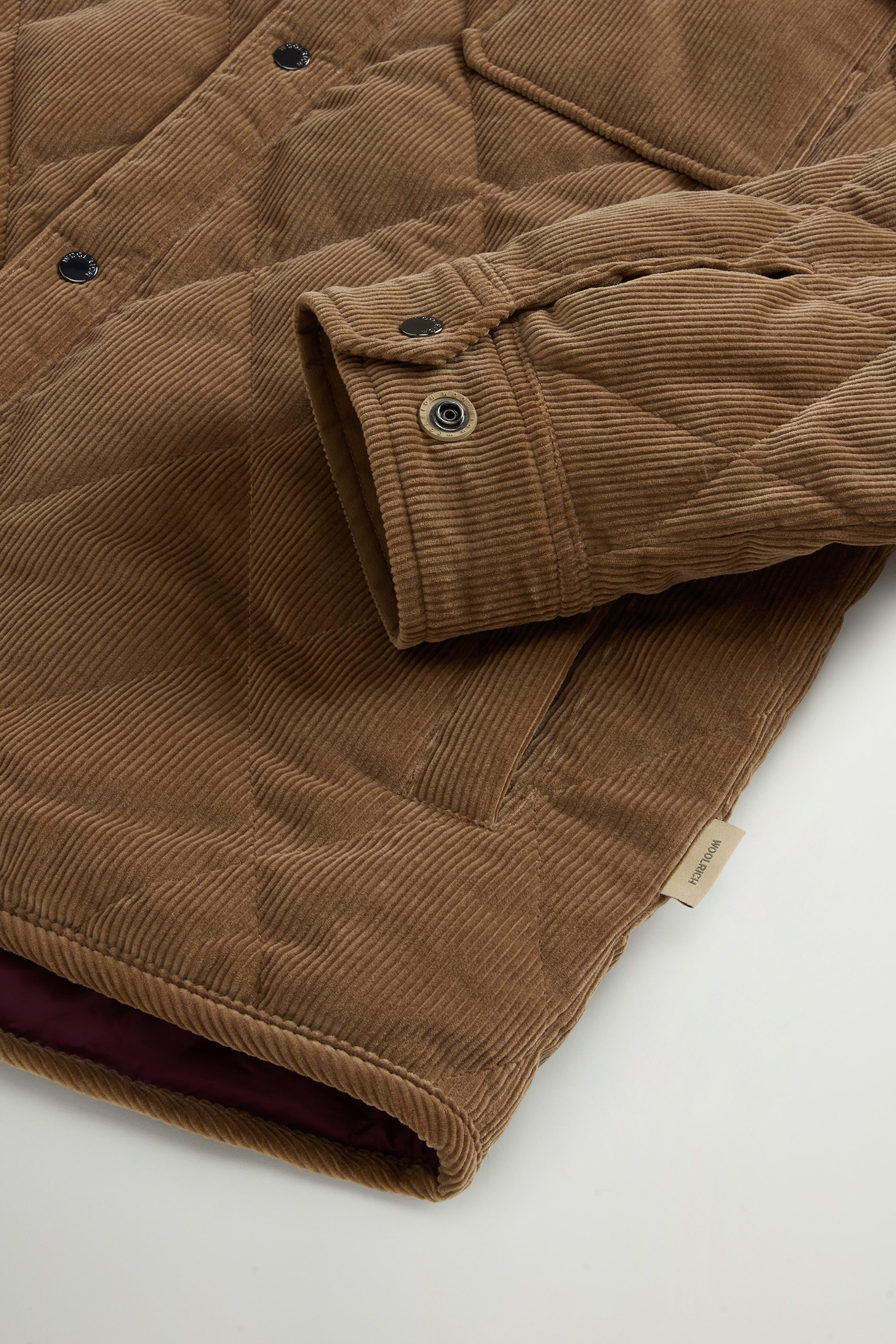 Alaskan Overshirt in Corduroy Brown photo 7 | Woolrich