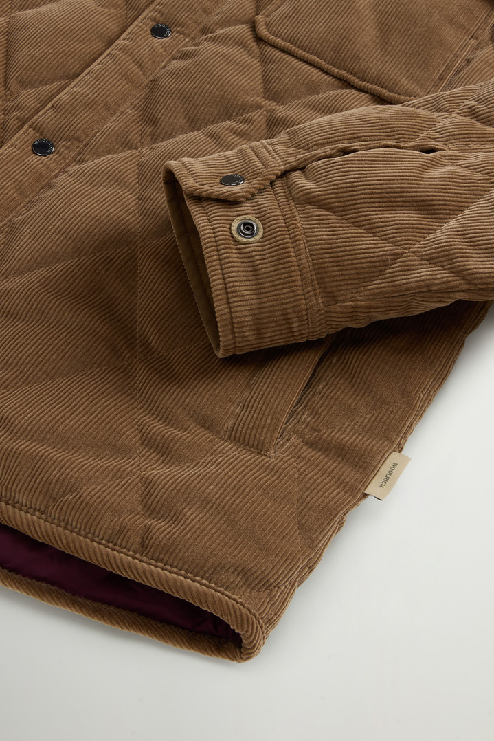 Alaskan Overshirt in Corduroy Brown photo 7 | Woolrich