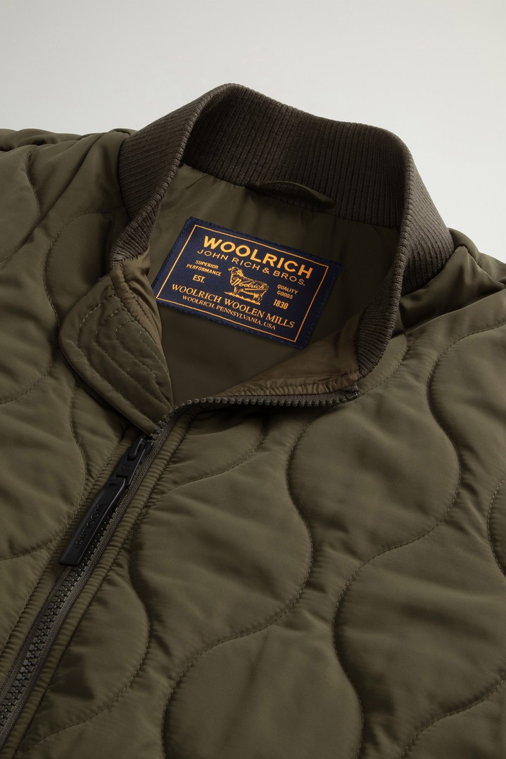 ONION QUILTED BOMBER Green photo 6 | Woolrich